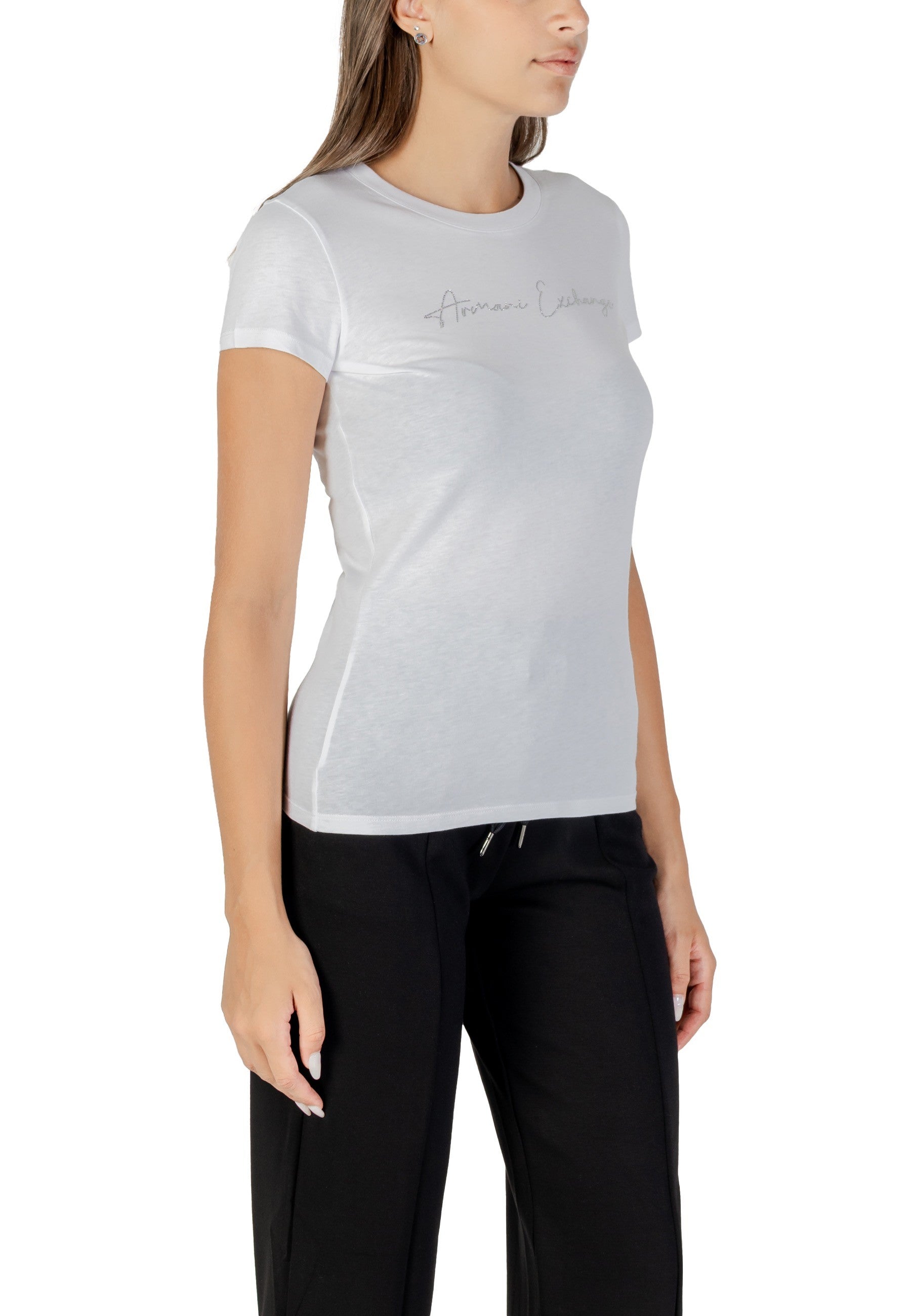 Armani Exchange T-shirt femme — white