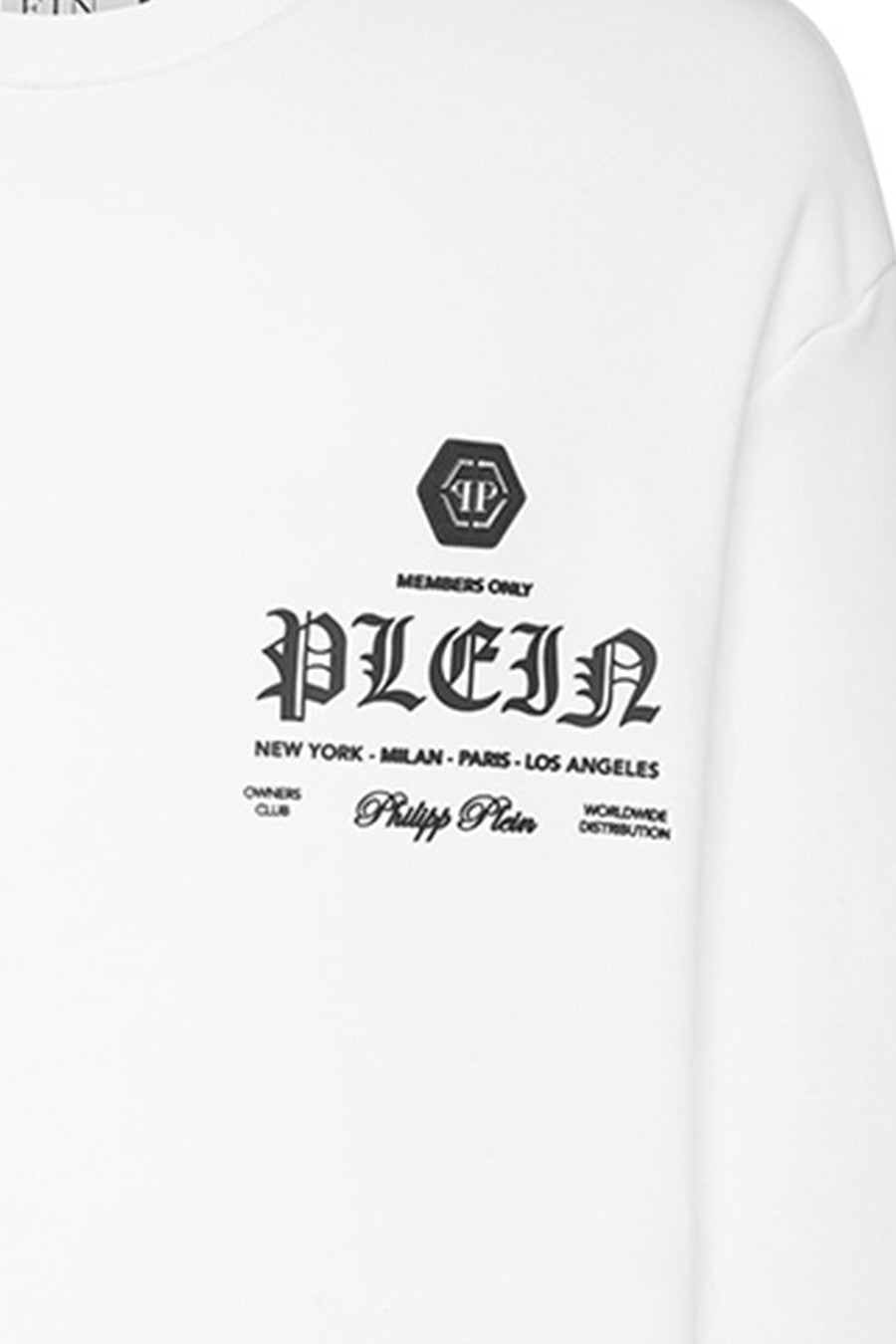 Philipp Plein Sweat homme Sweatshirts — white