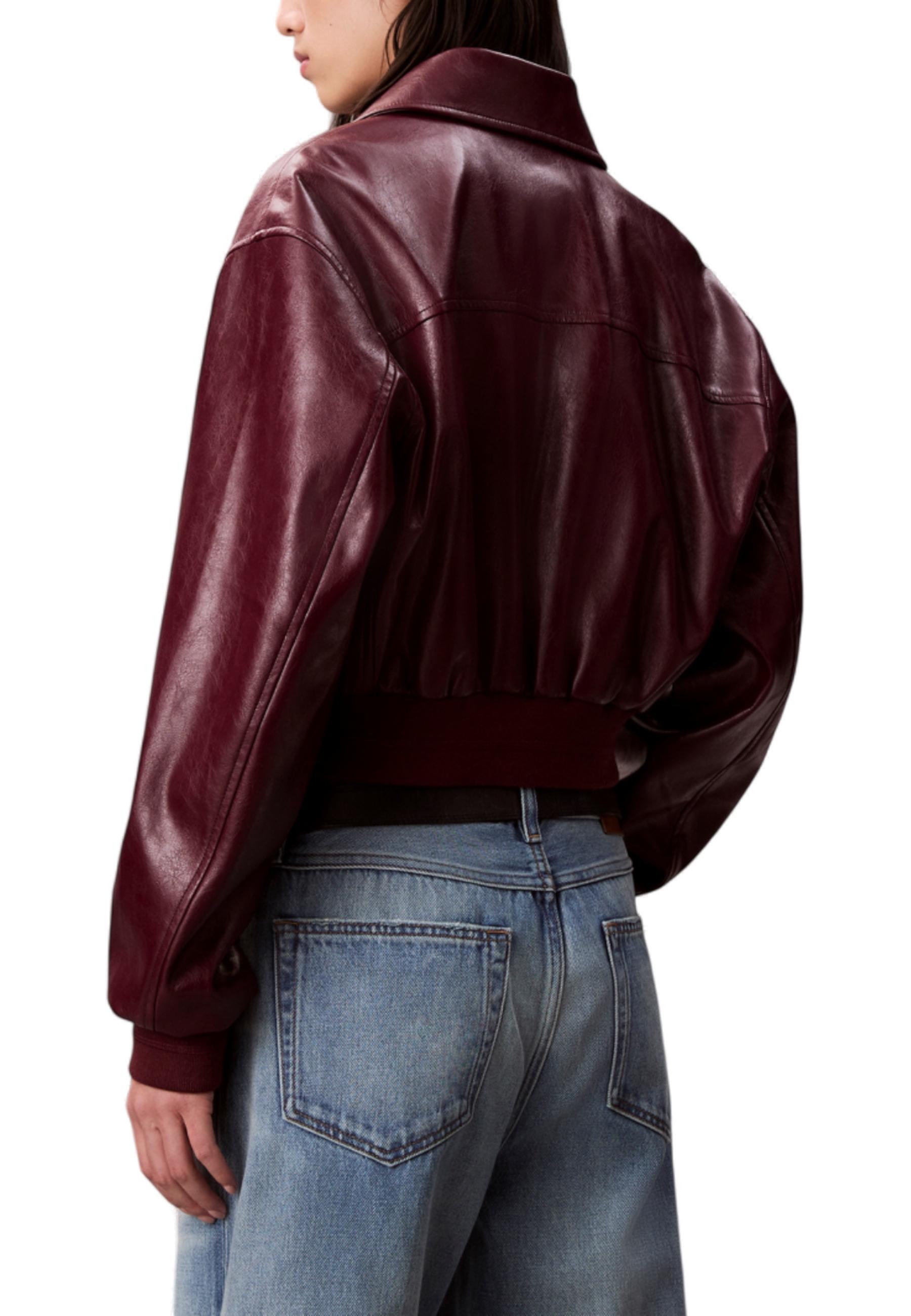 Calvin Klein Jeans Jean femme Jaquettes — bordeaux