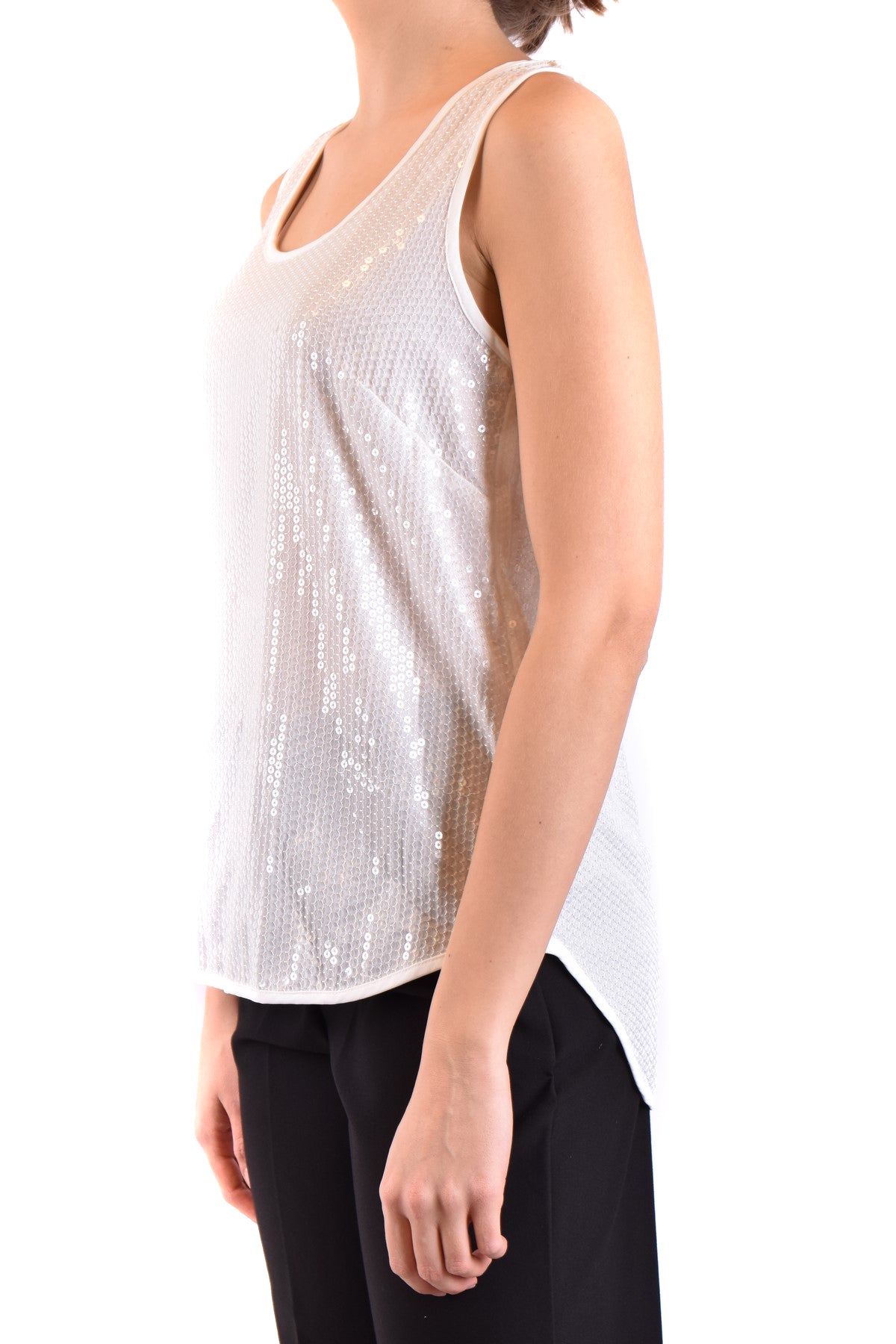 P.a.r.o.s.h. Vêtement femme Debardeurs — white