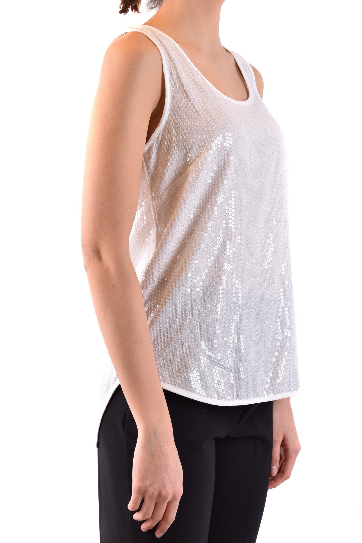 P.a.r.o.s.h. Vêtement femme Debardeurs — white