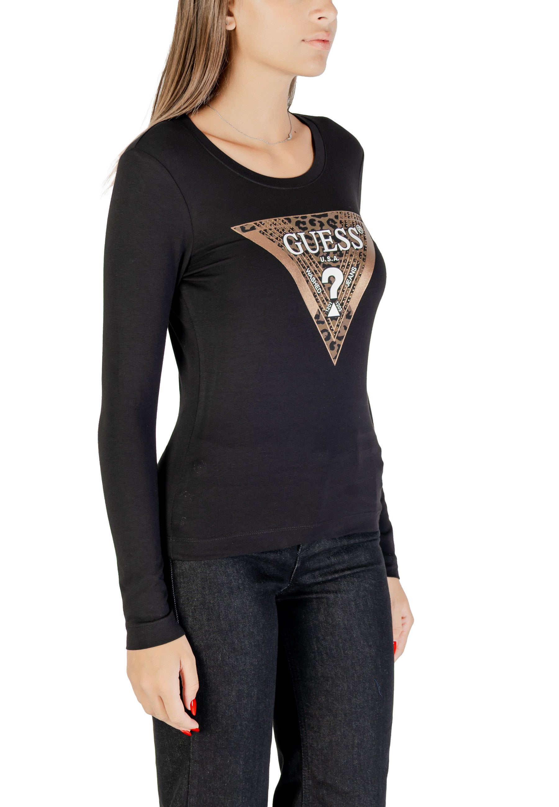 Guess T-shirt femme — black