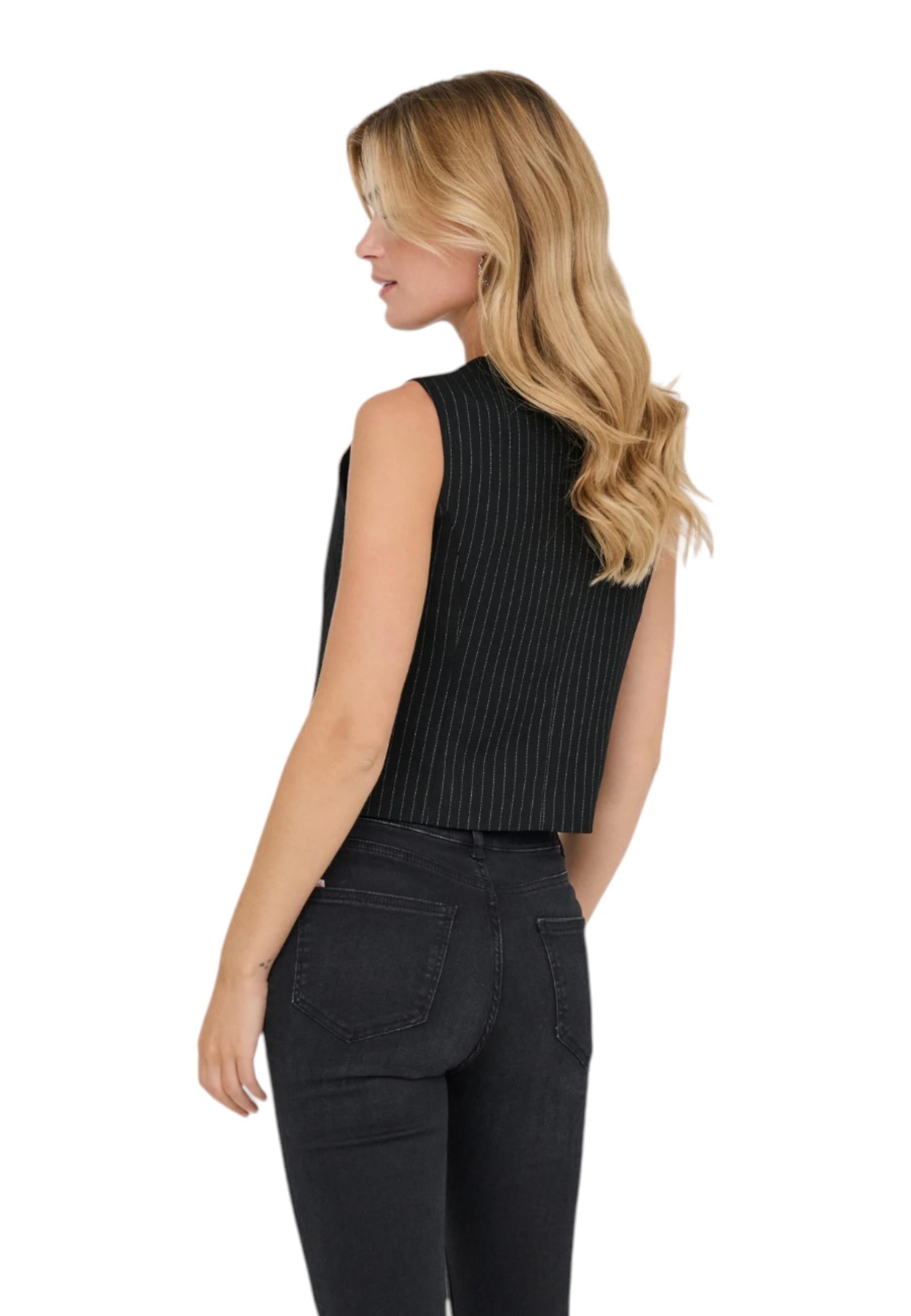 Only Vêtement femme Gilets — black