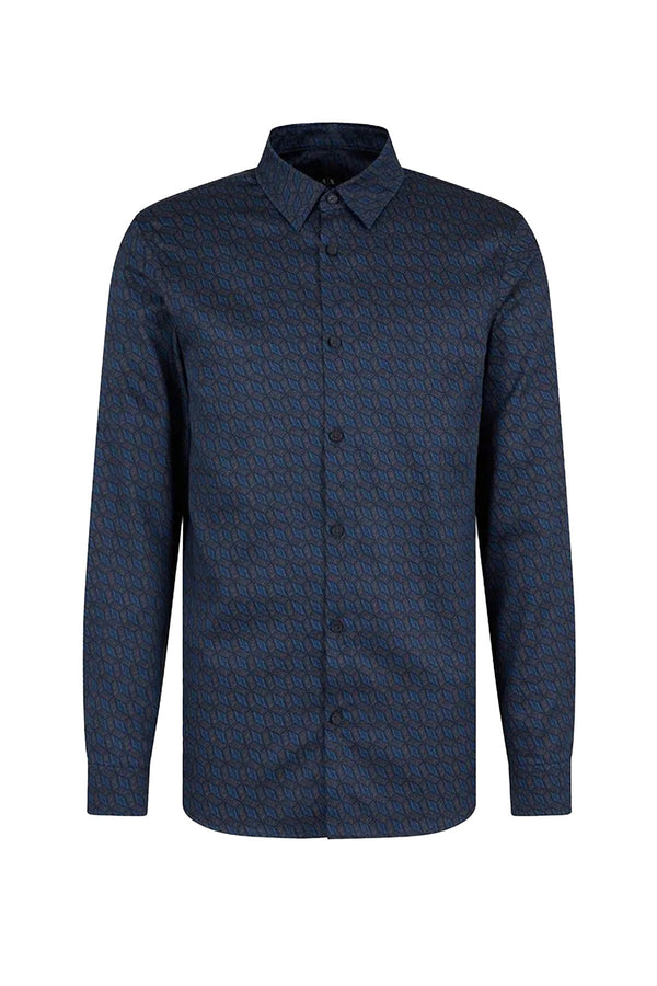 Armani Exchange Chemise homme Chemises — blue