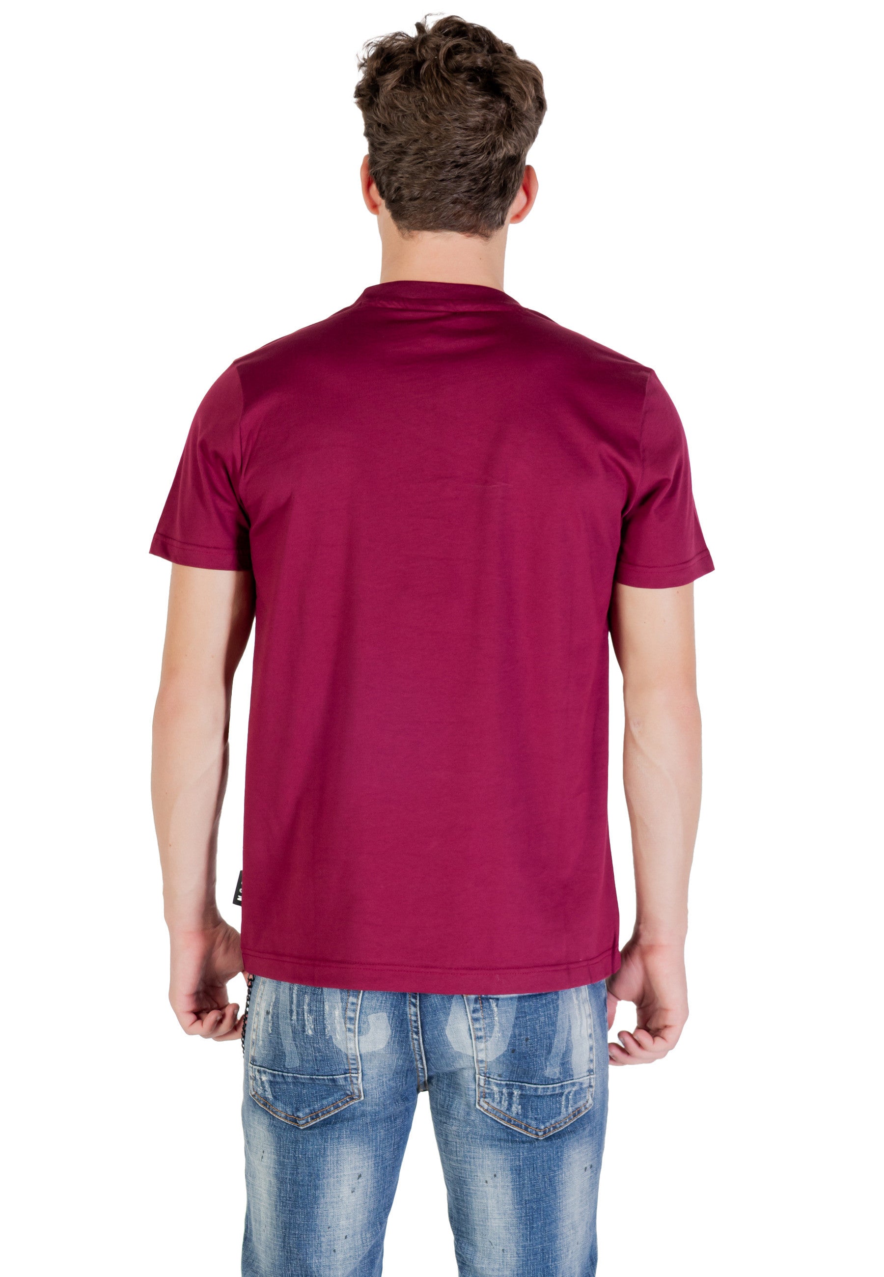 Icon T-shirt homme — bordeaux