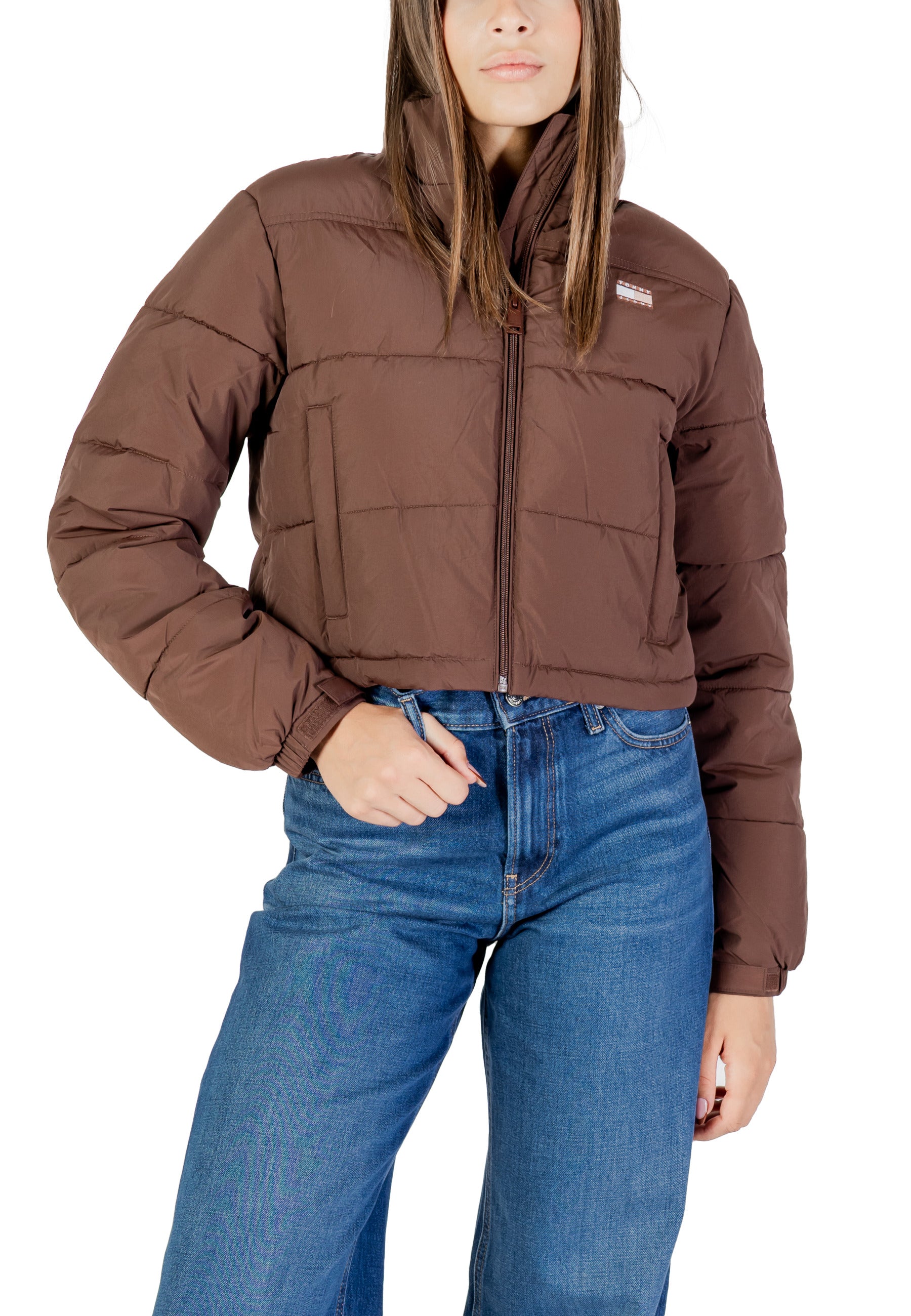 Tommy Hilfiger Jeans Jean femme Jaquettes — brown