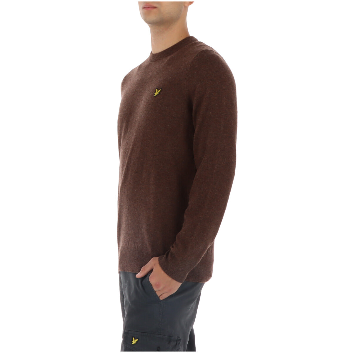Lyle & Scott Pull homme — brown