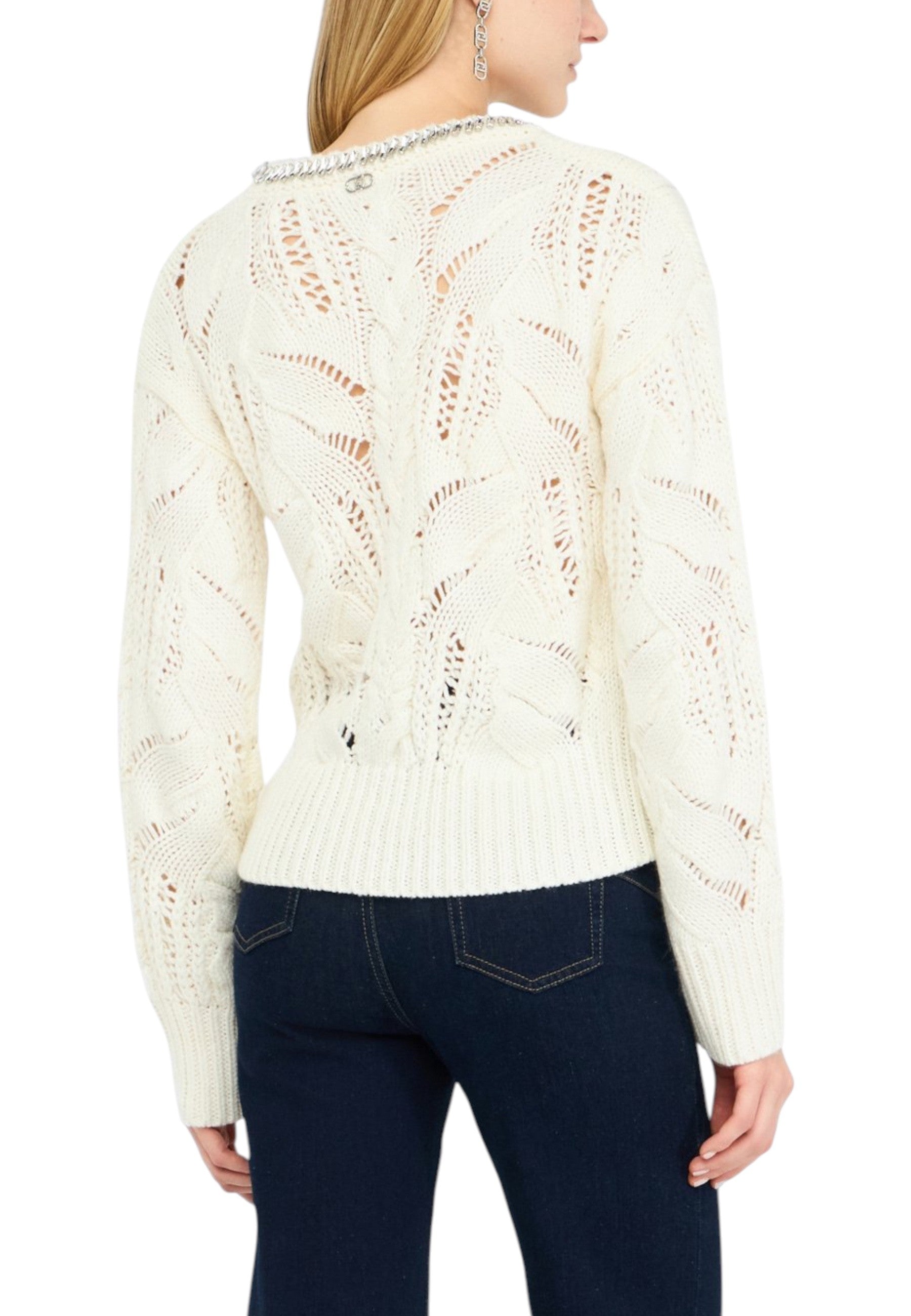 Liu Jo Pull femme — white