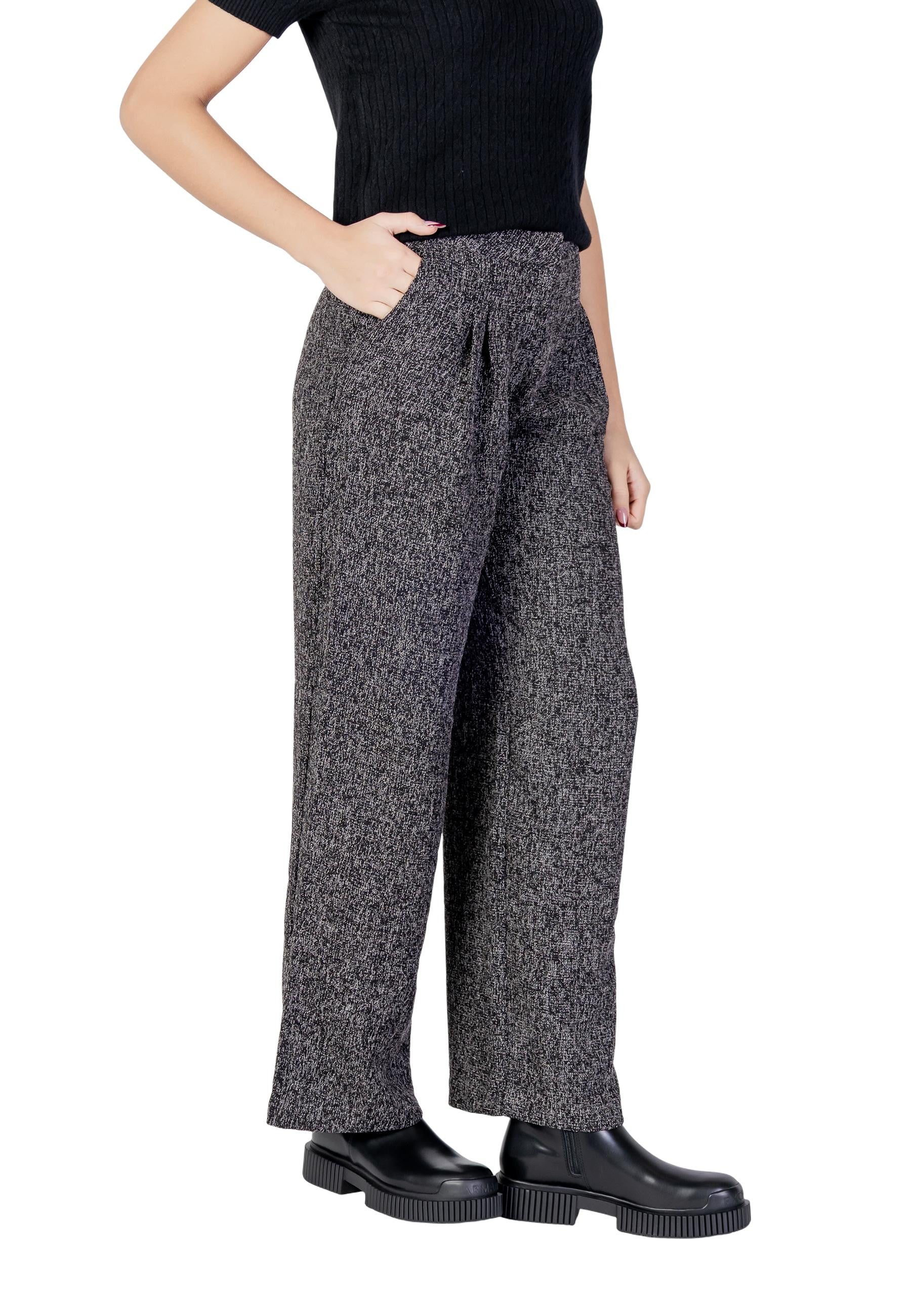 Jacqueline De Yong Pantalon femme Pantalons — black
