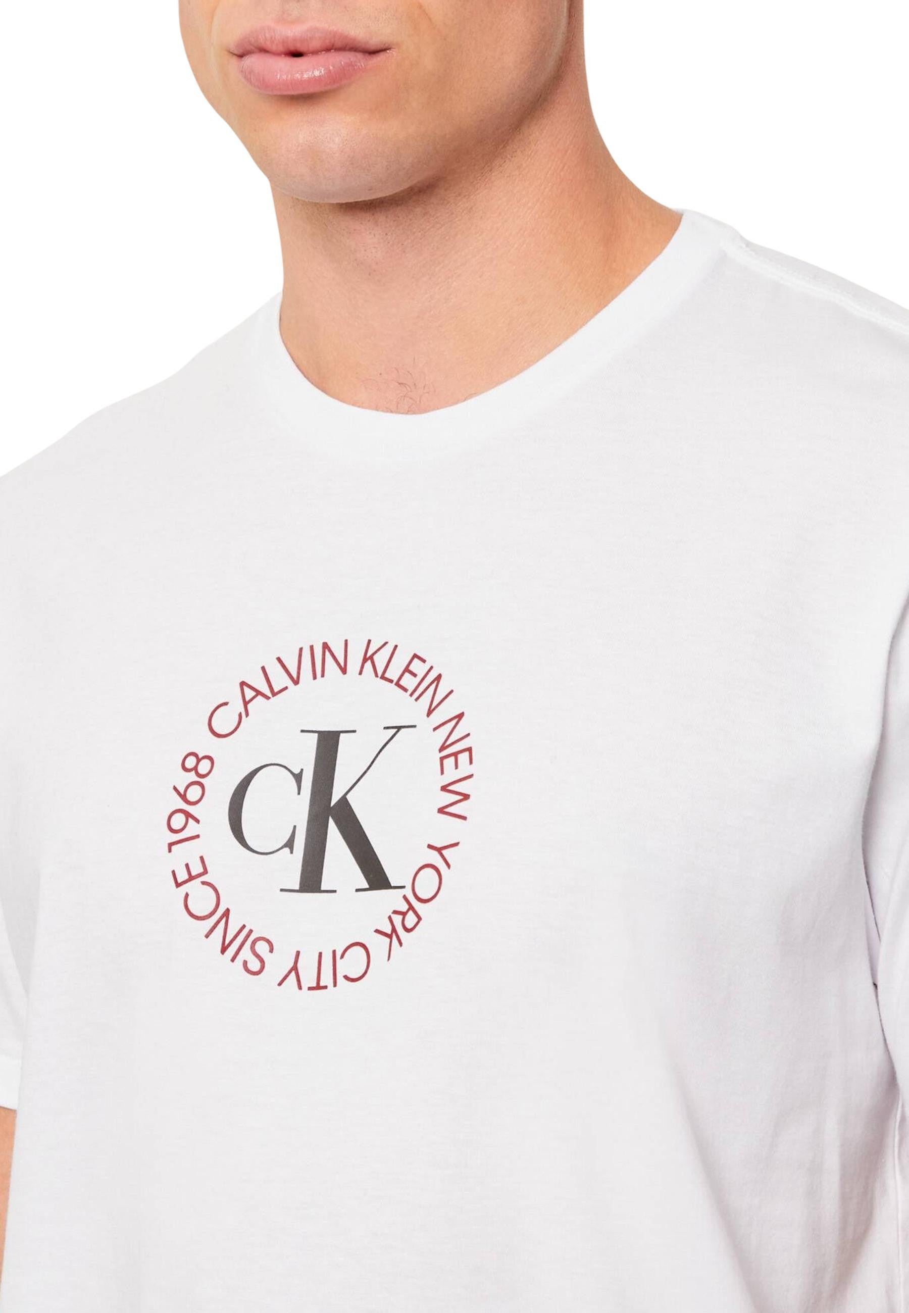 Calvin Klein Jeans T-shirt homme — white