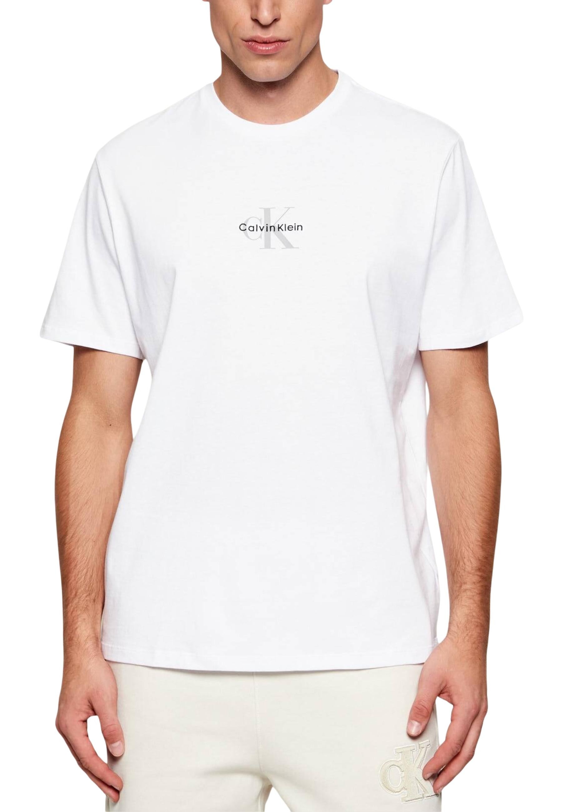 Calvin Klein Jeans T-shirt homme — white