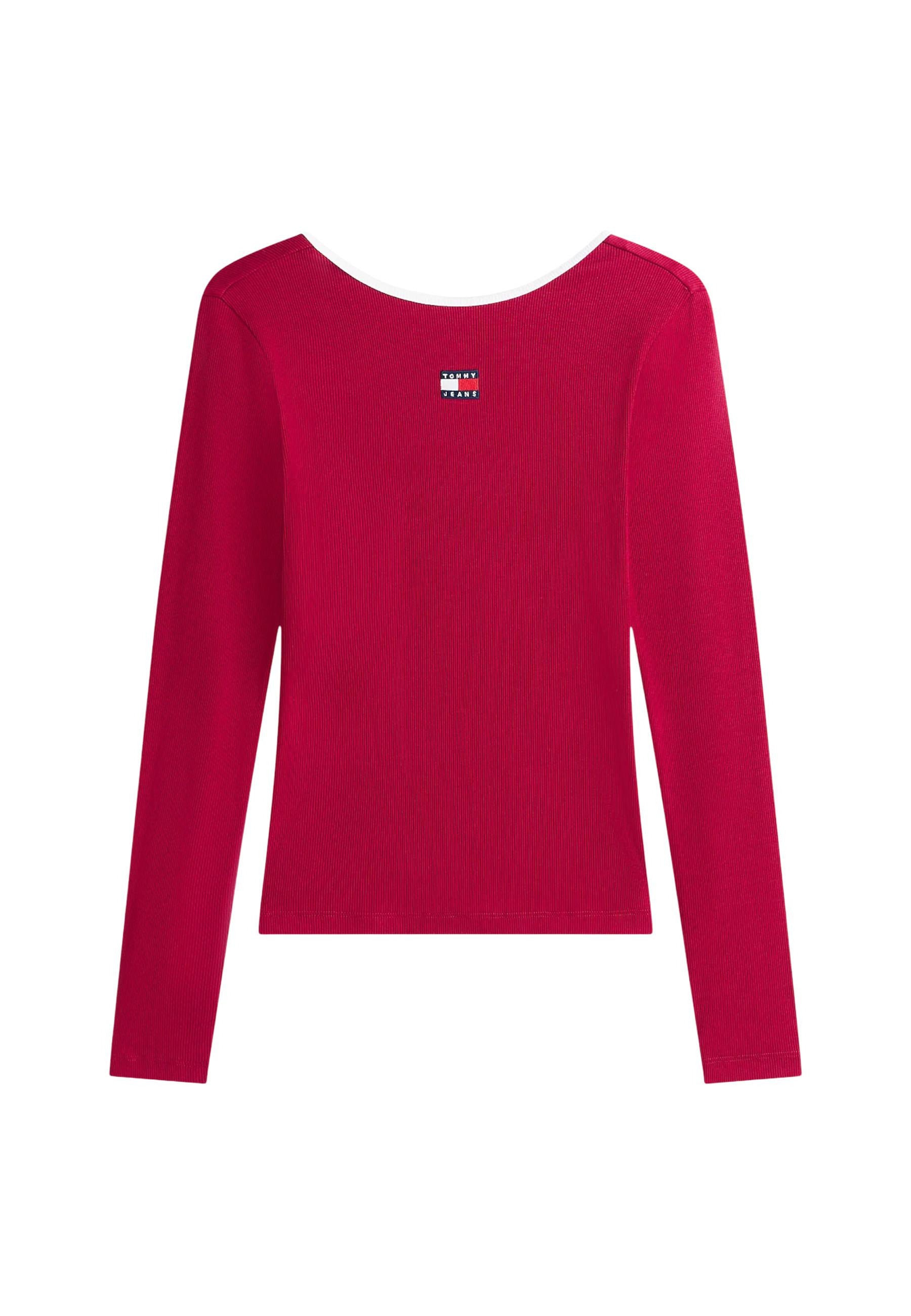 Tommy Hilfiger Jeans Pull femme — bordeaux