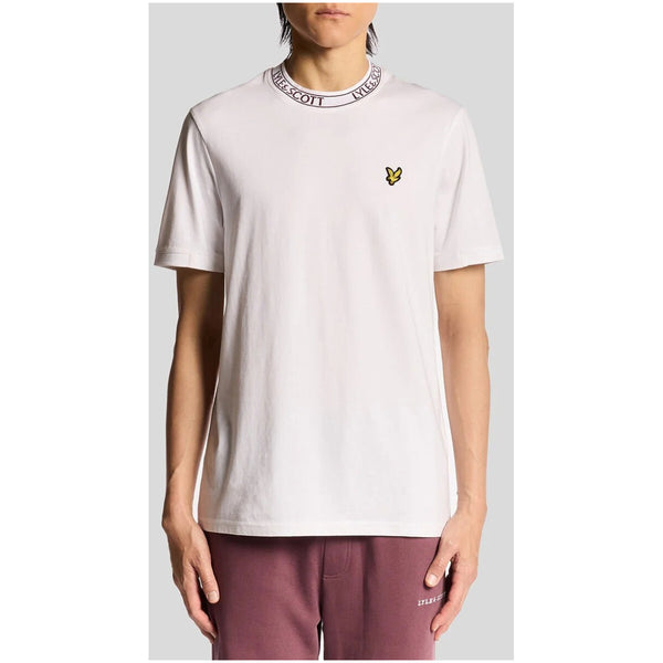 Lyle & Scott T-shirt homme — white