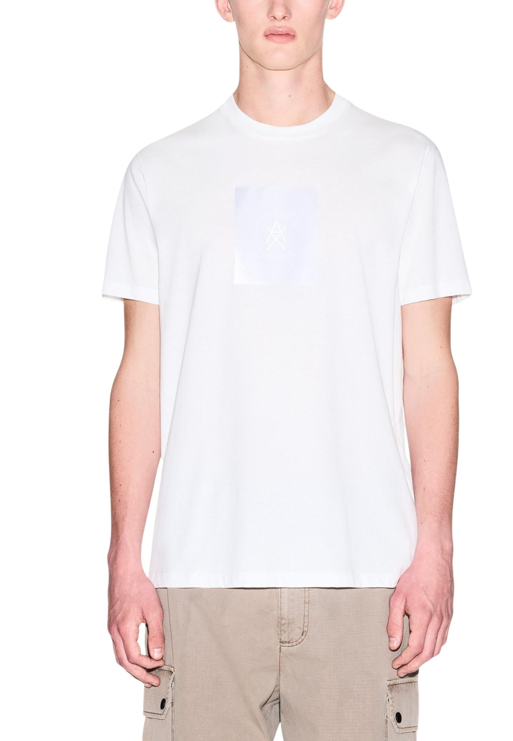 Armani Exchange T-shirt homme — white