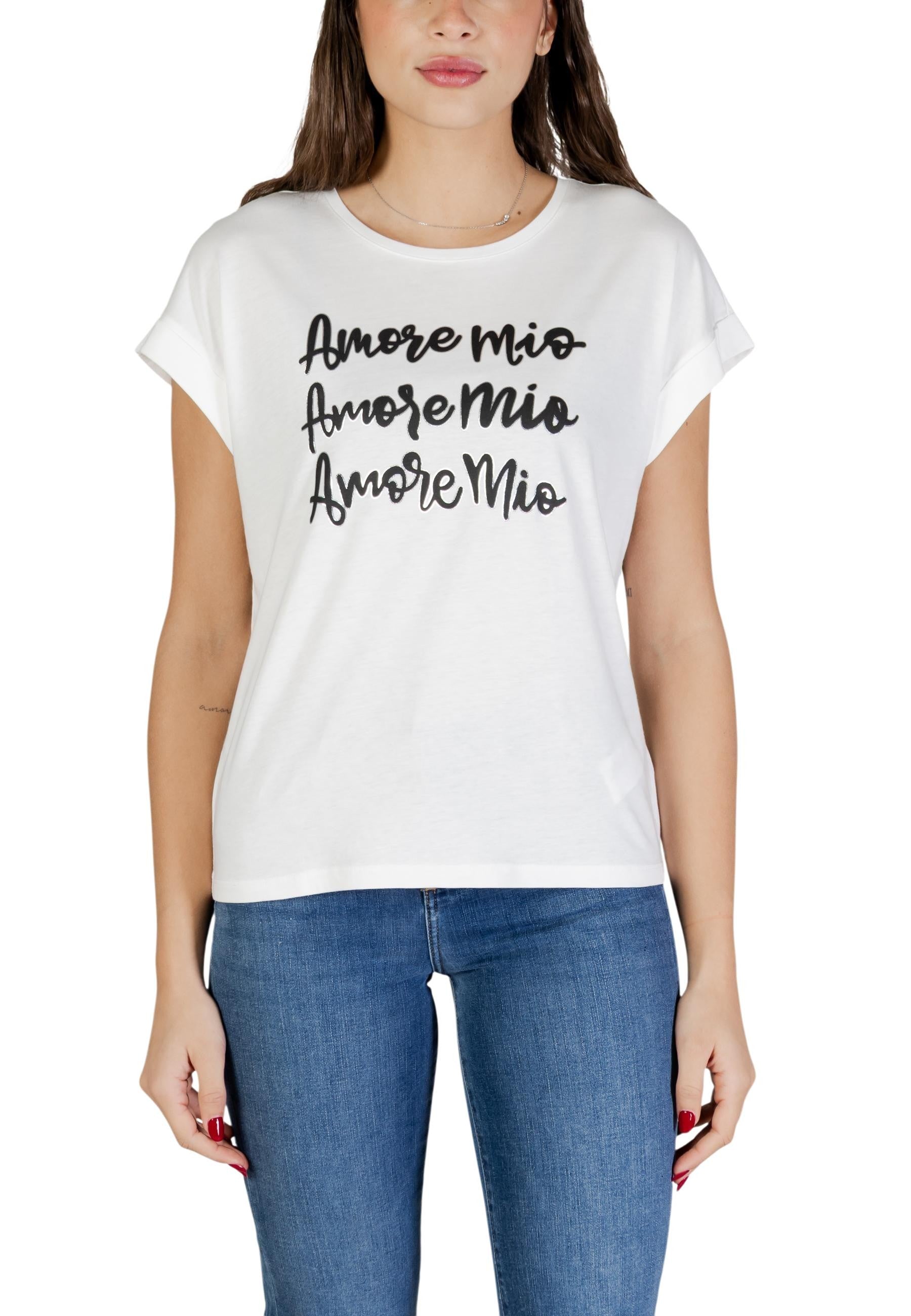 Morgan De Toi T-shirt femme — white