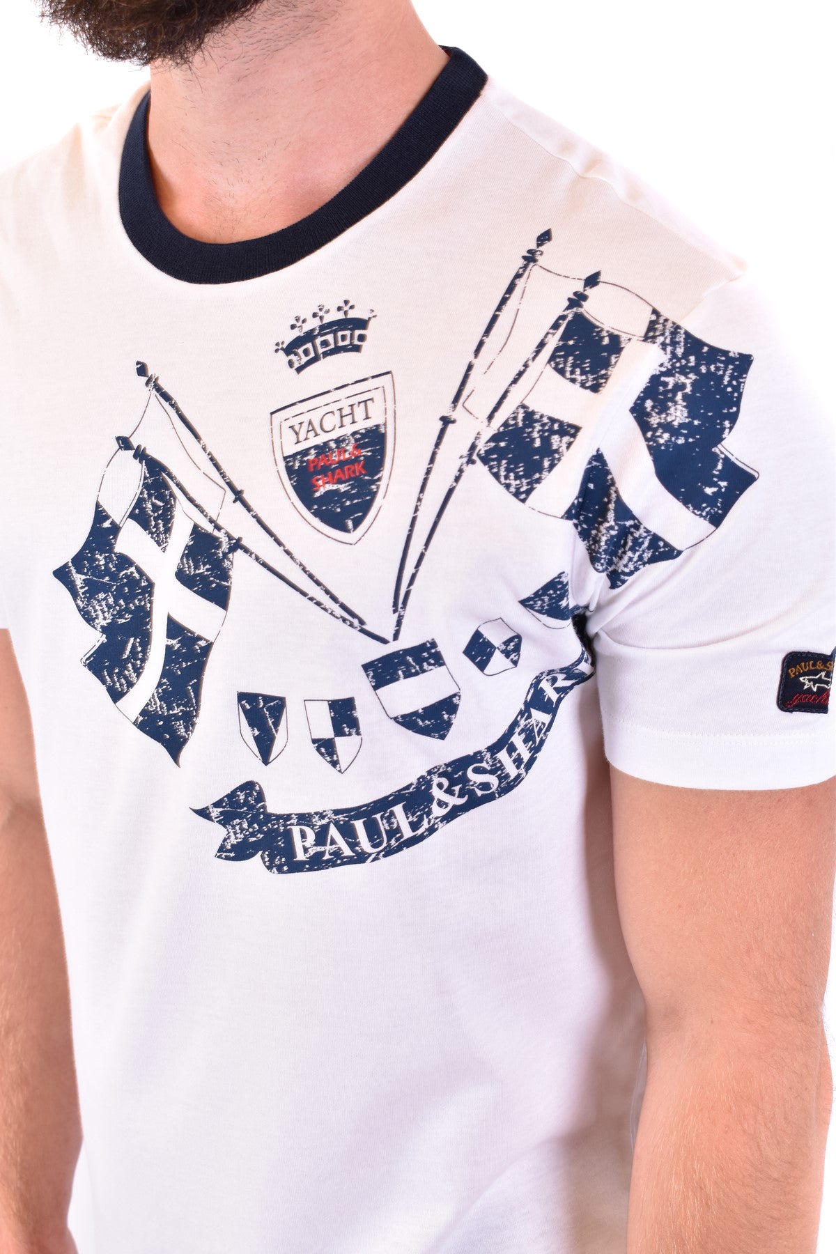 Paul&shark T-shirt homme — white
