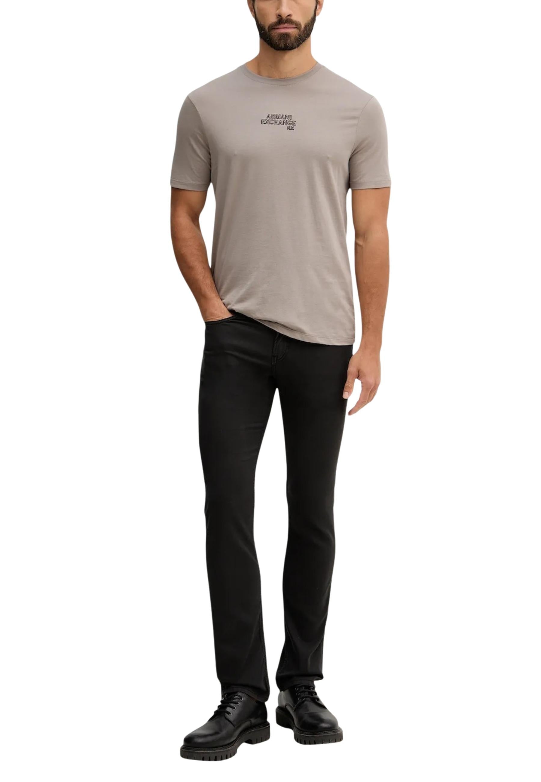 Armani Exchange T-shirt homme — grey