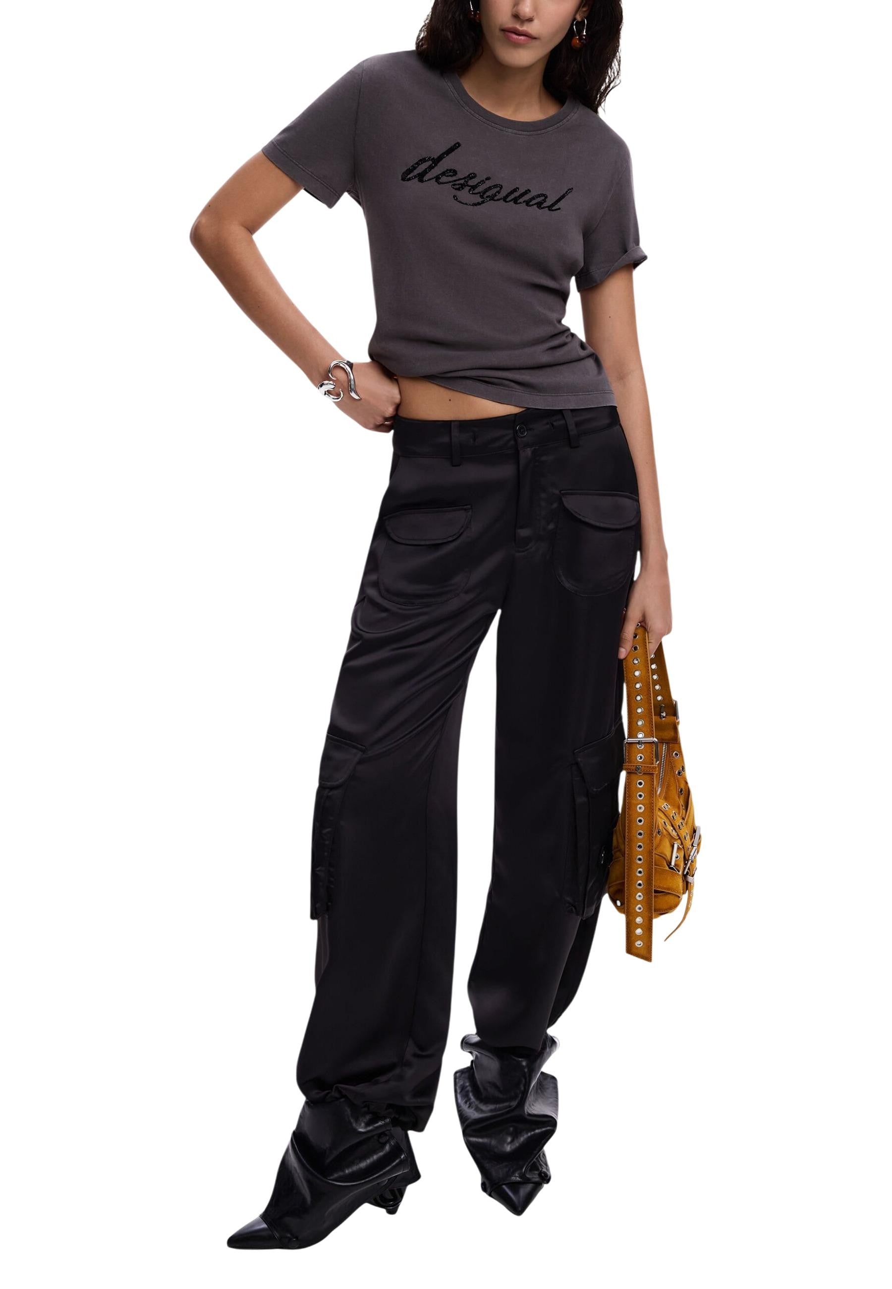 Desigual T-shirt femme — grey