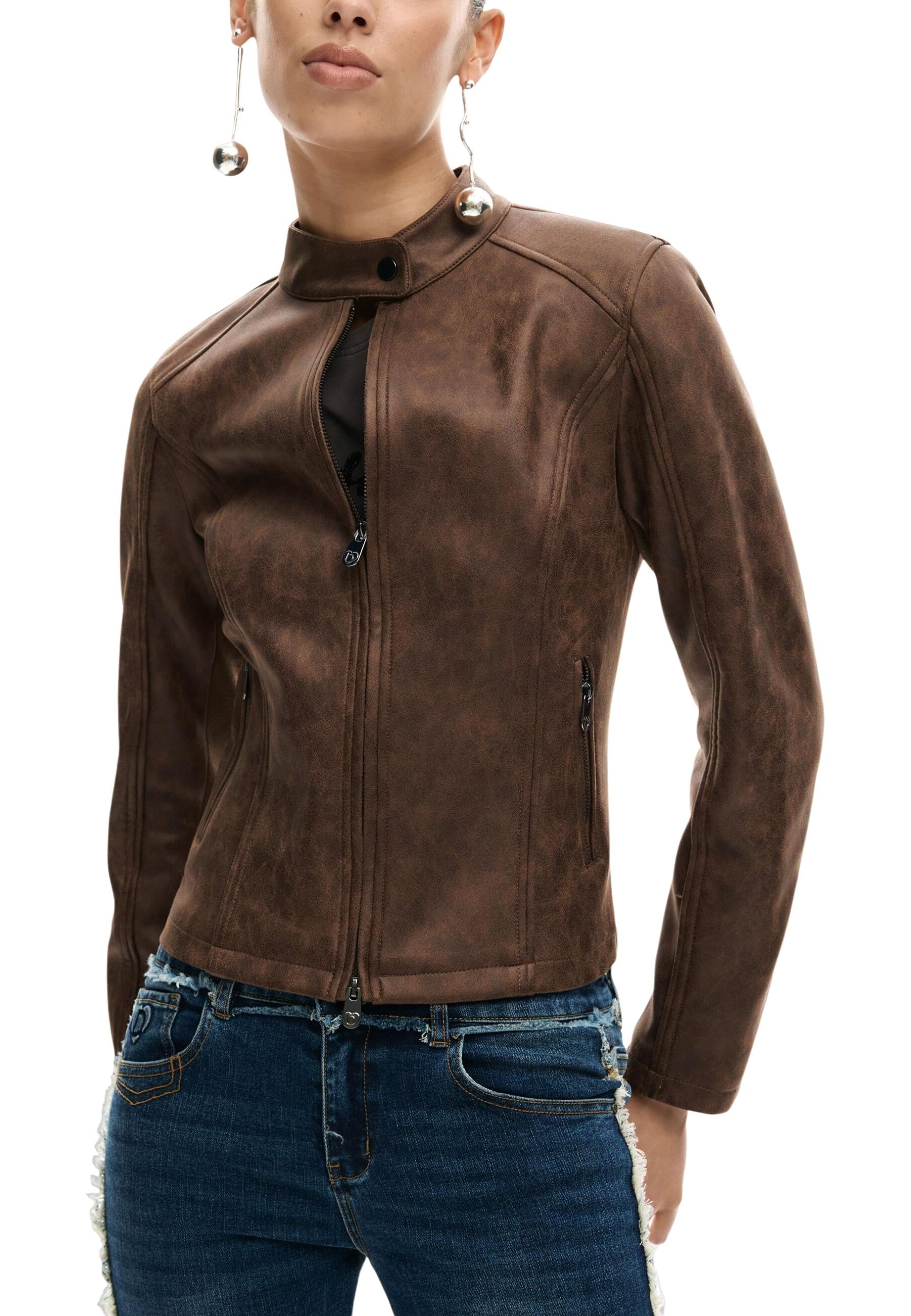 Desigual Vêtement femme Jaquettes — brown