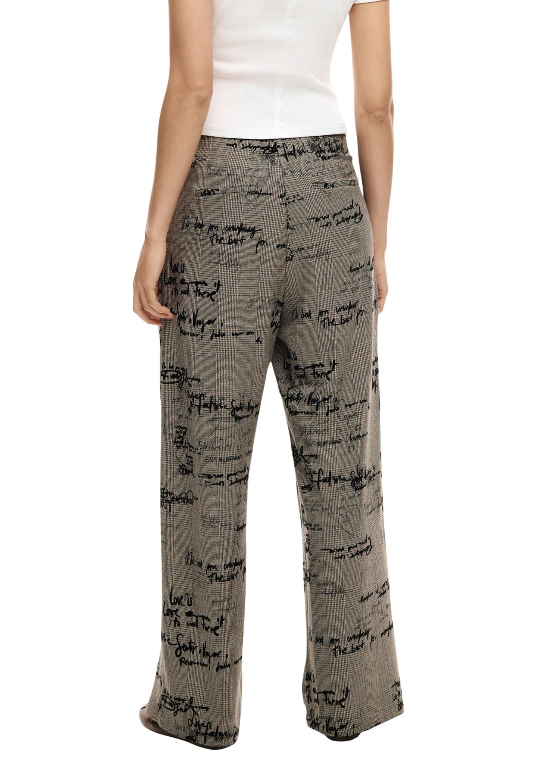 Desigual Pantalon femme Pantalons — grey