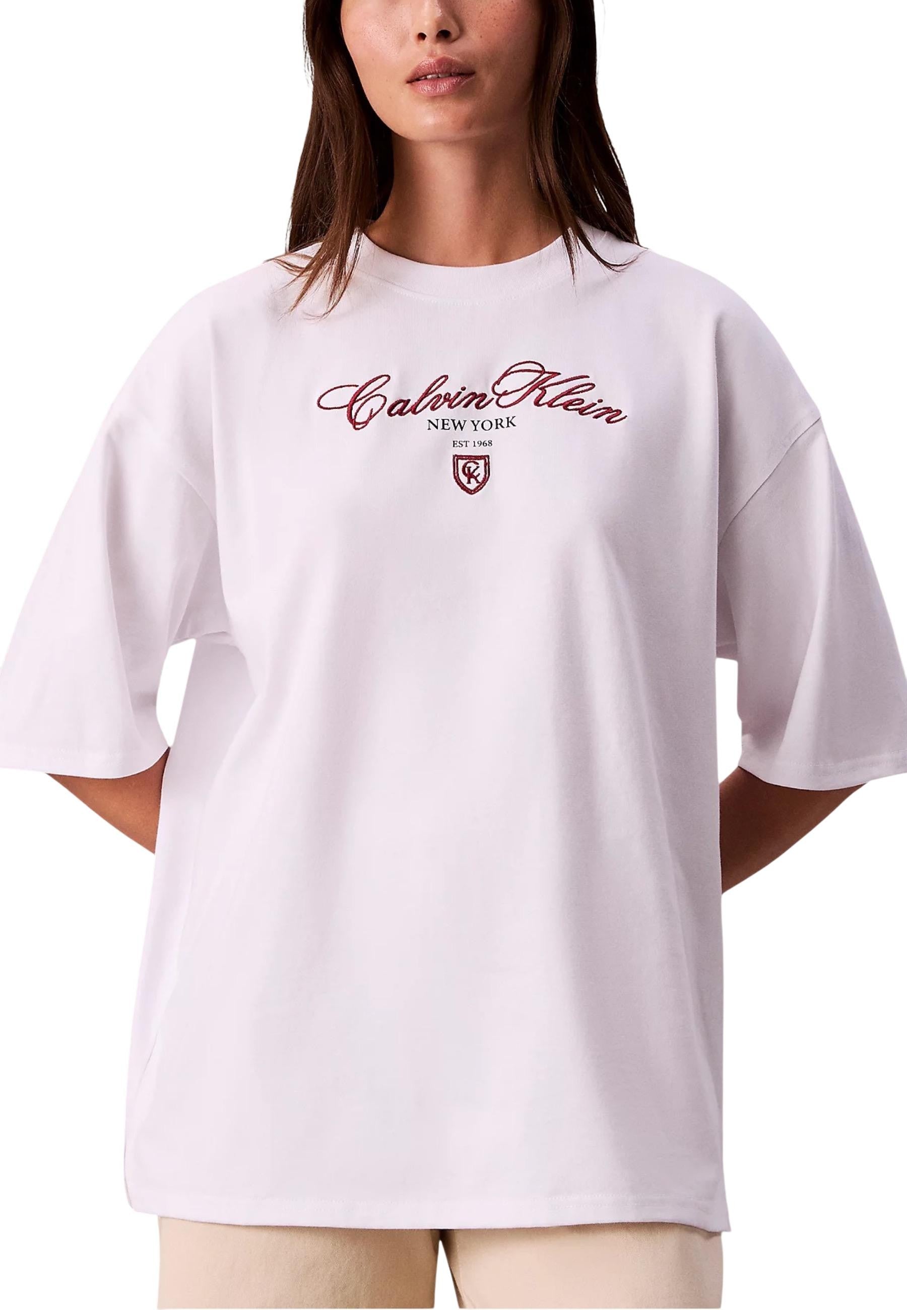 Calvin Klein Jeans T-shirt femme — white