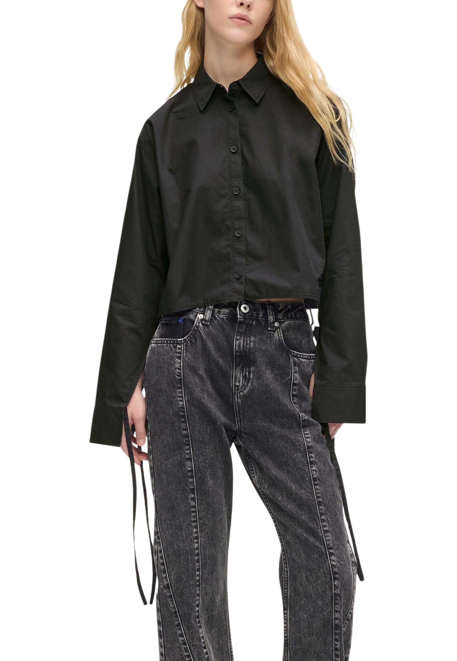 Karl Lagerfeld Jeans Chemise femme Chemises — black