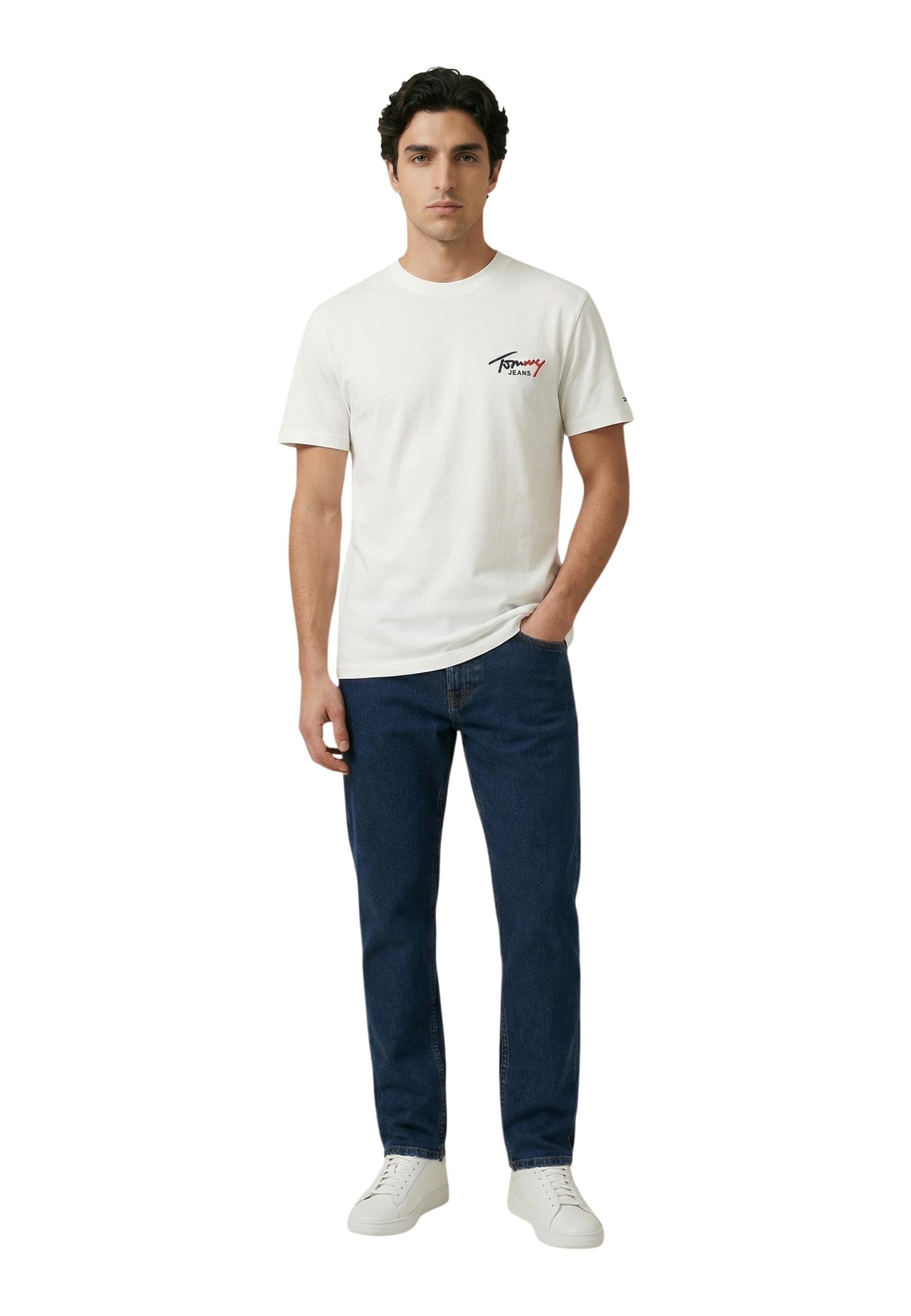 Tommy Hilfiger Jeans T-shirt homme — beige