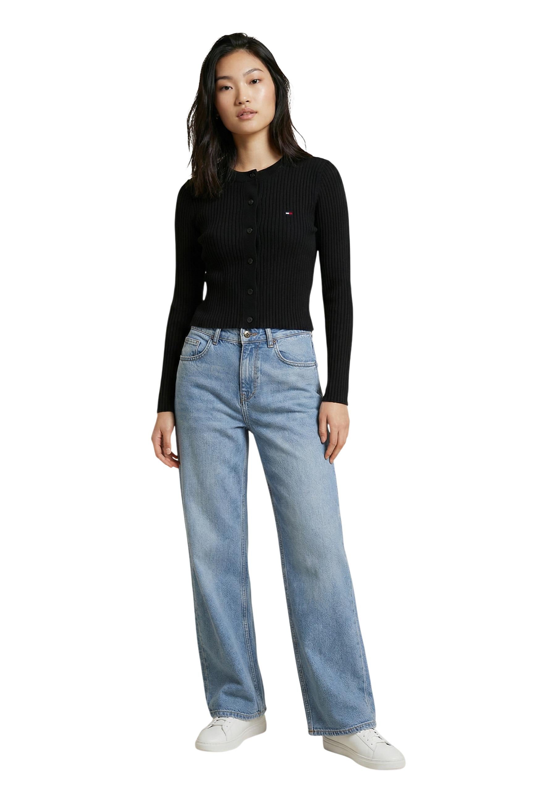 Tommy Hilfiger Jeans Jean femme Cardigans — black