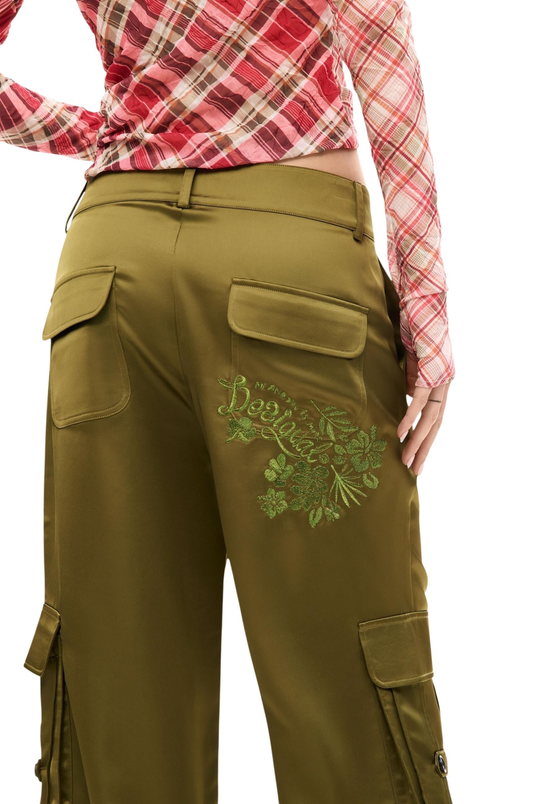 Desigual Pantalon femme Pantalons — green