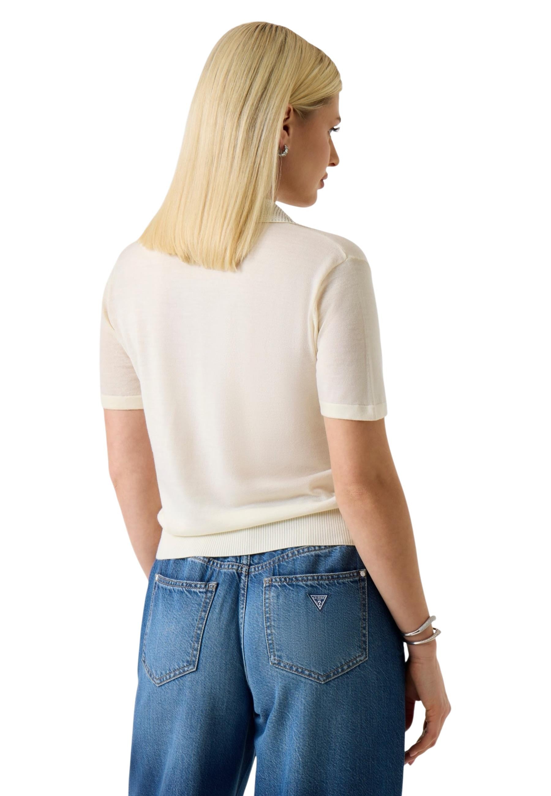 Guess T-shirt femme — beige