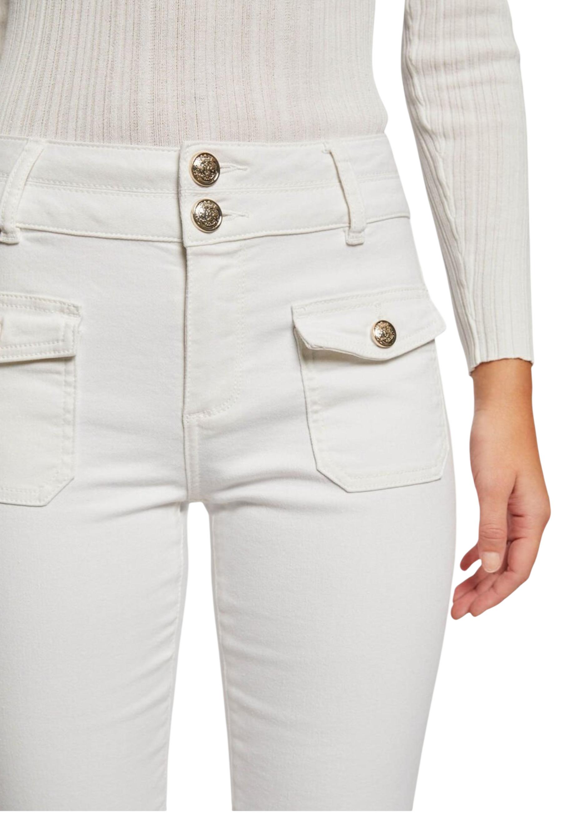 Morgan De Toi Jean femme — white