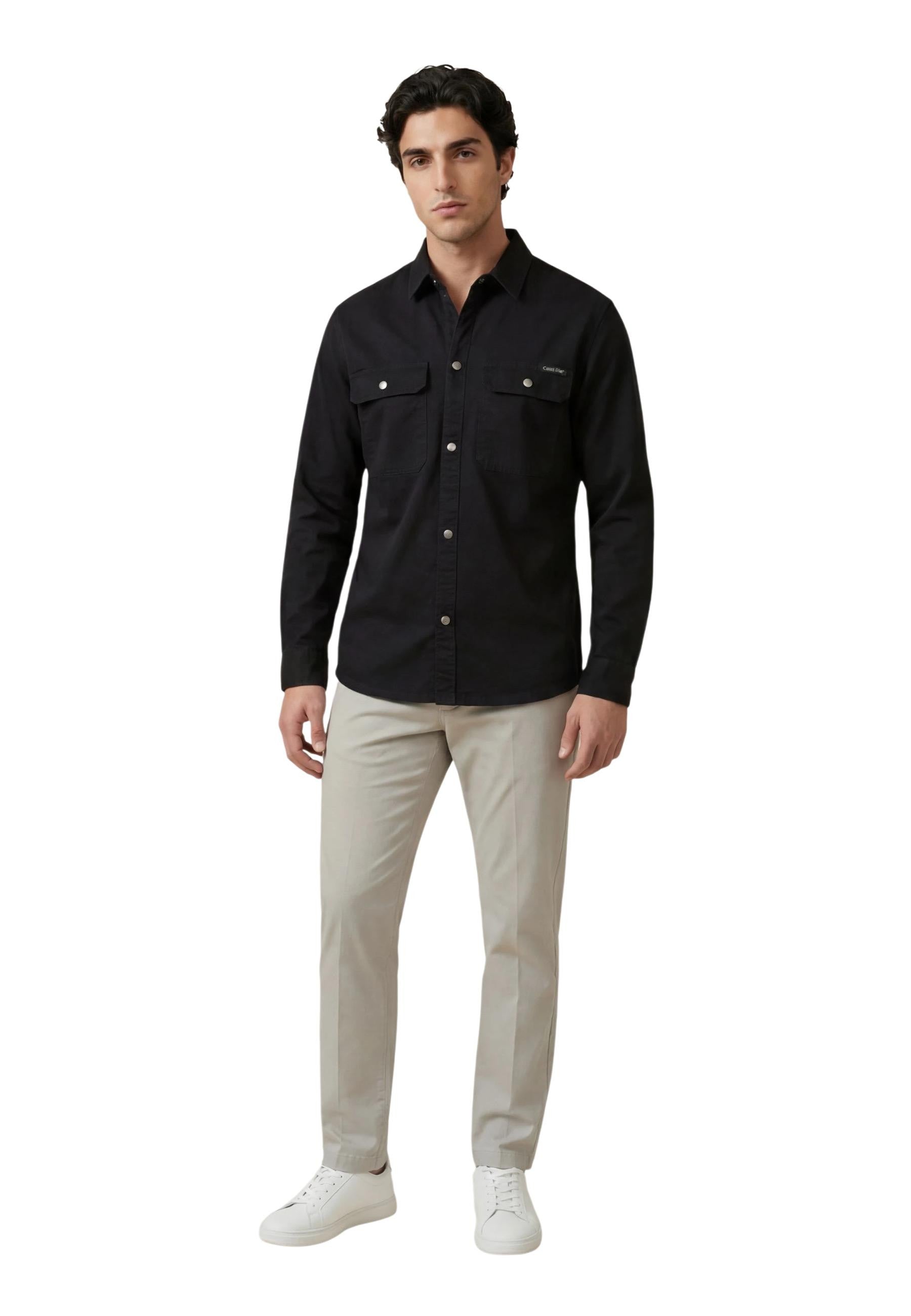 Calvin Klein Jeans Chemise homme Chemises — black