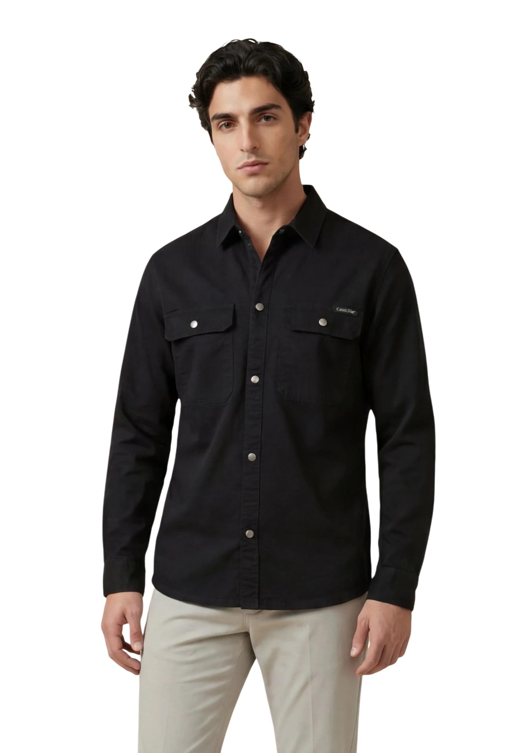 Calvin Klein Jeans Chemise homme Chemises — black