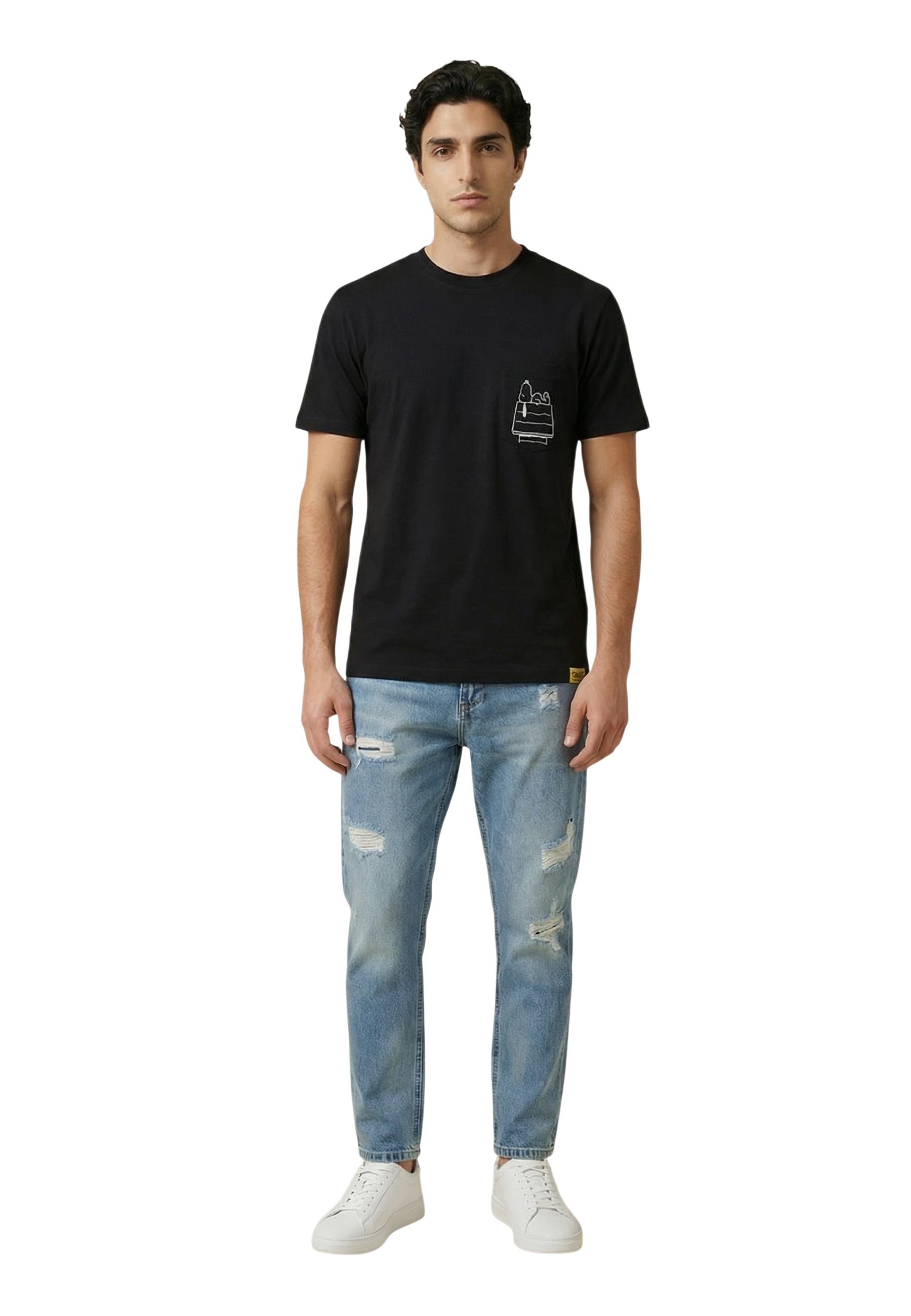Only & Sons T-shirt homme — black