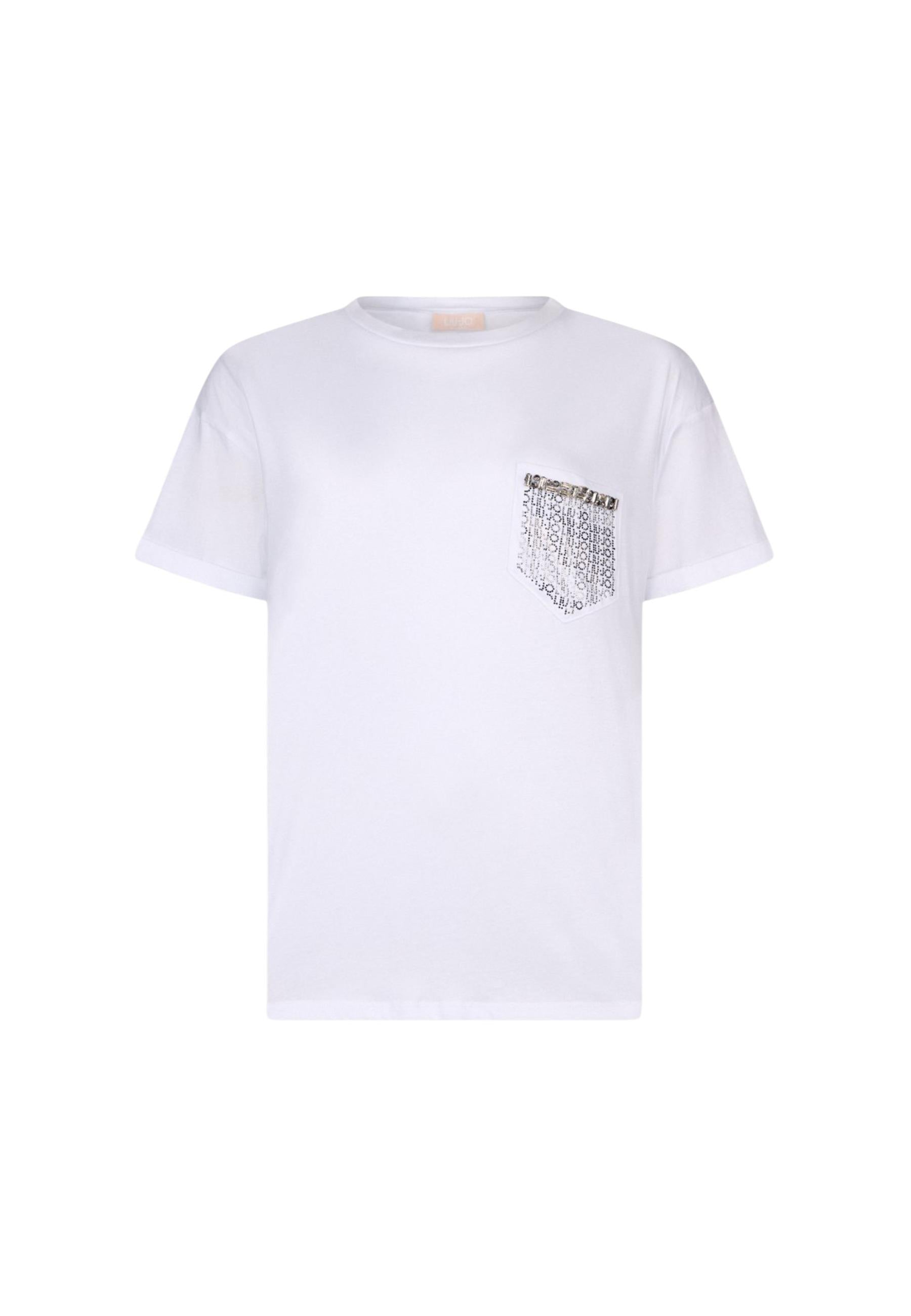 Liu Jo T-shirt femme — white