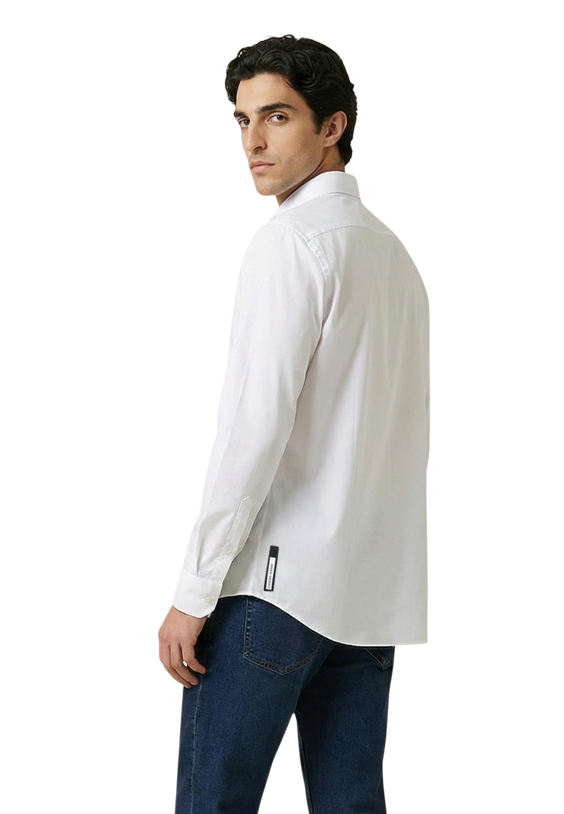 Armani Exchange Chemise homme Chemises — white