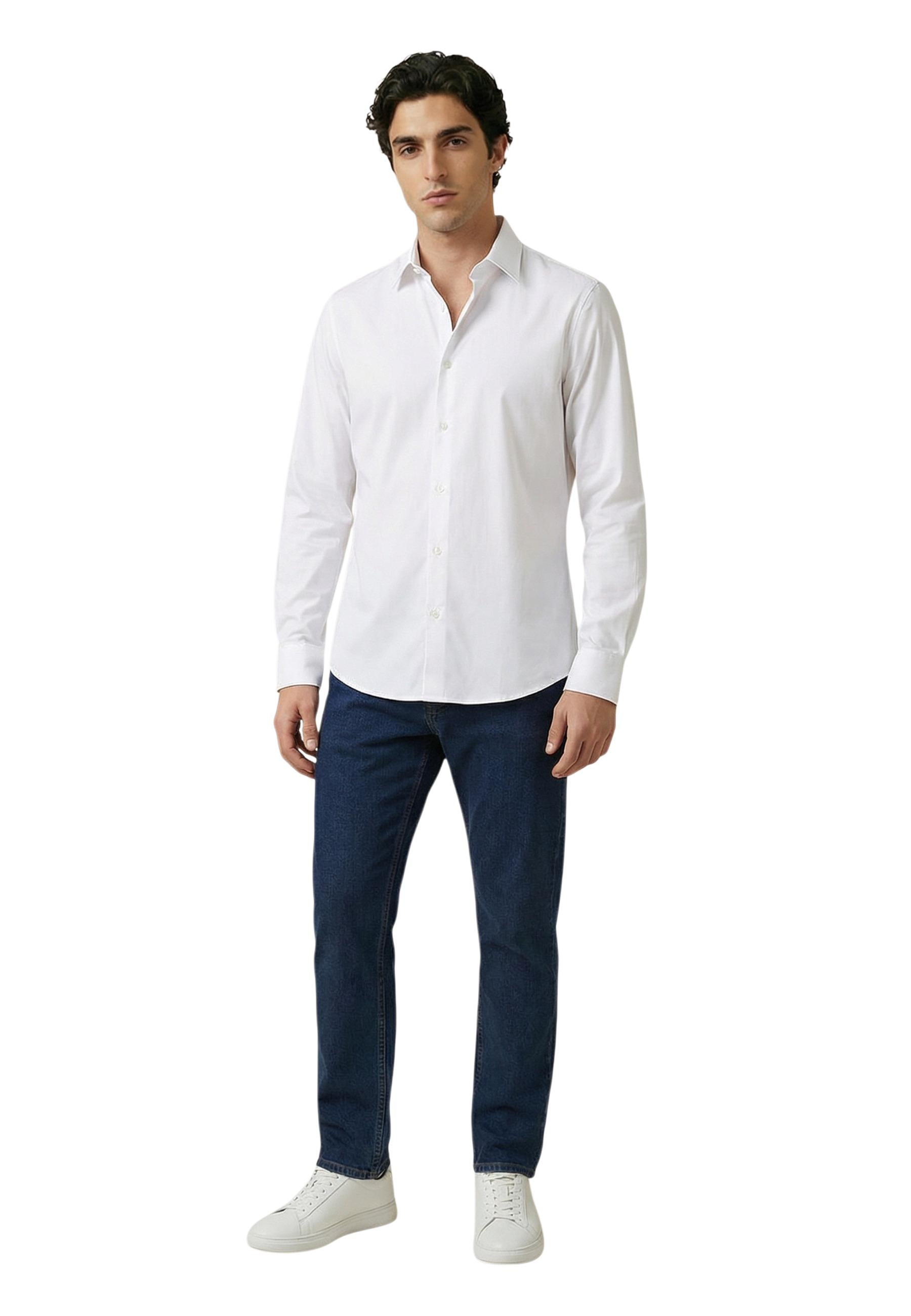 Armani Exchange Chemise homme Chemises — white
