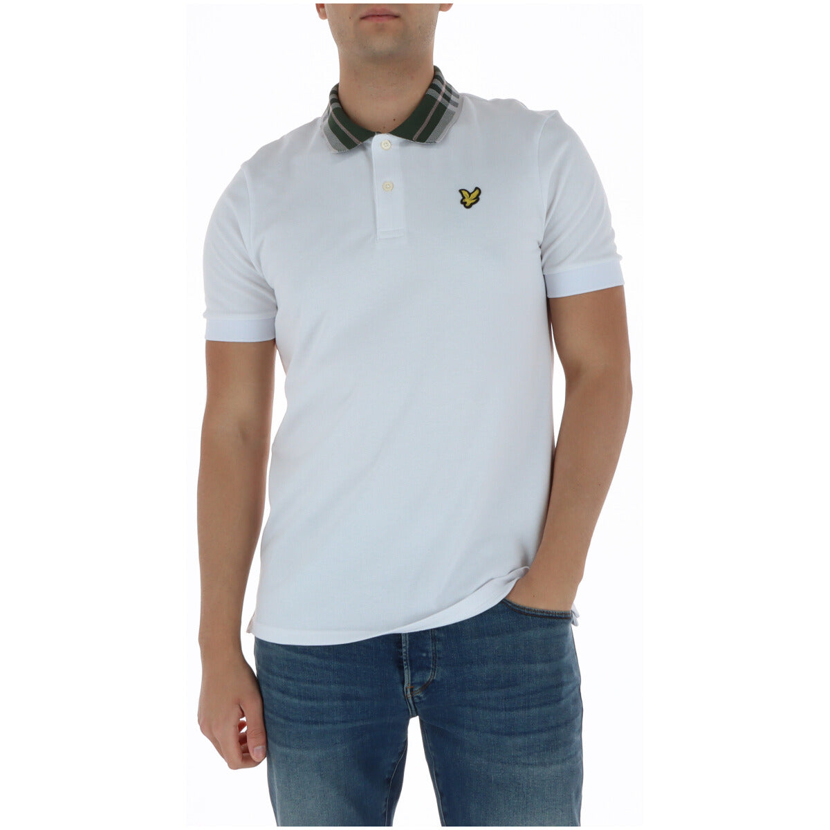 Lyle & Scott Polo homme — white