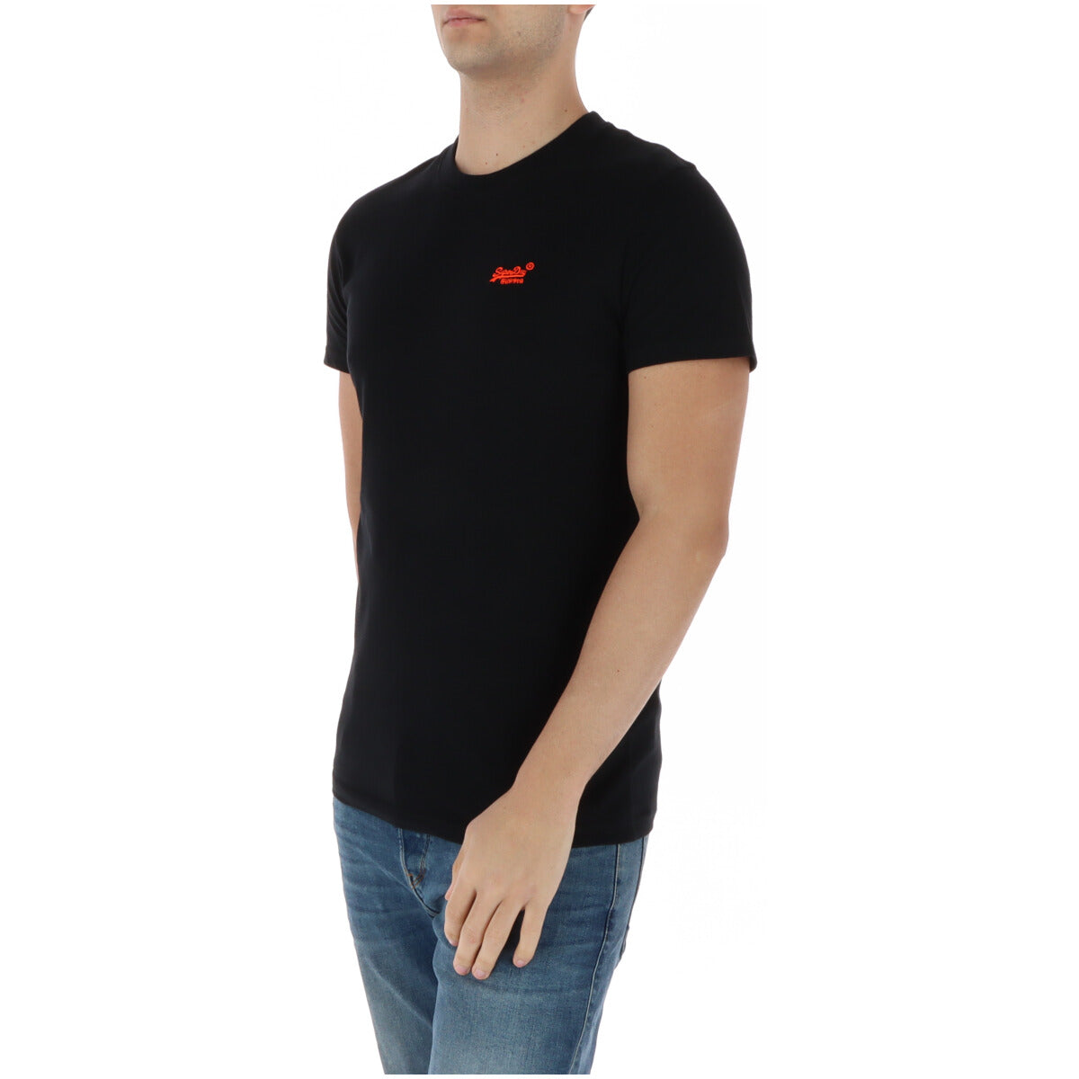 Superdry T-shirt homme — black