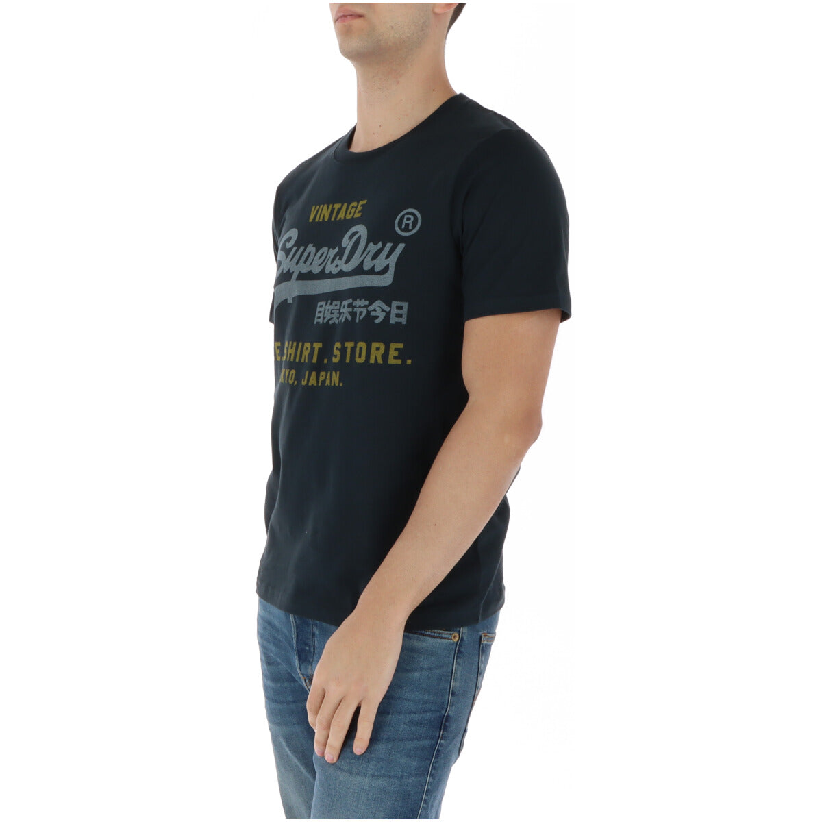 Superdry T-shirt homme — blue