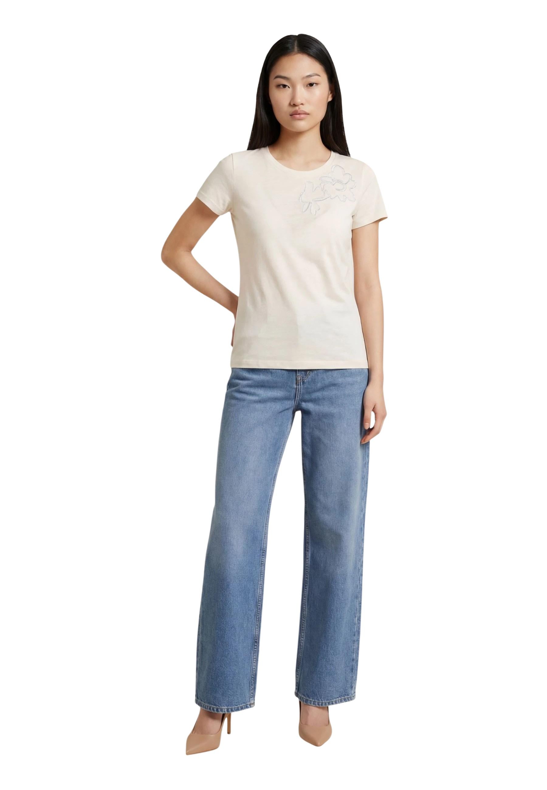 Liu Jo T-shirt femme — beige
