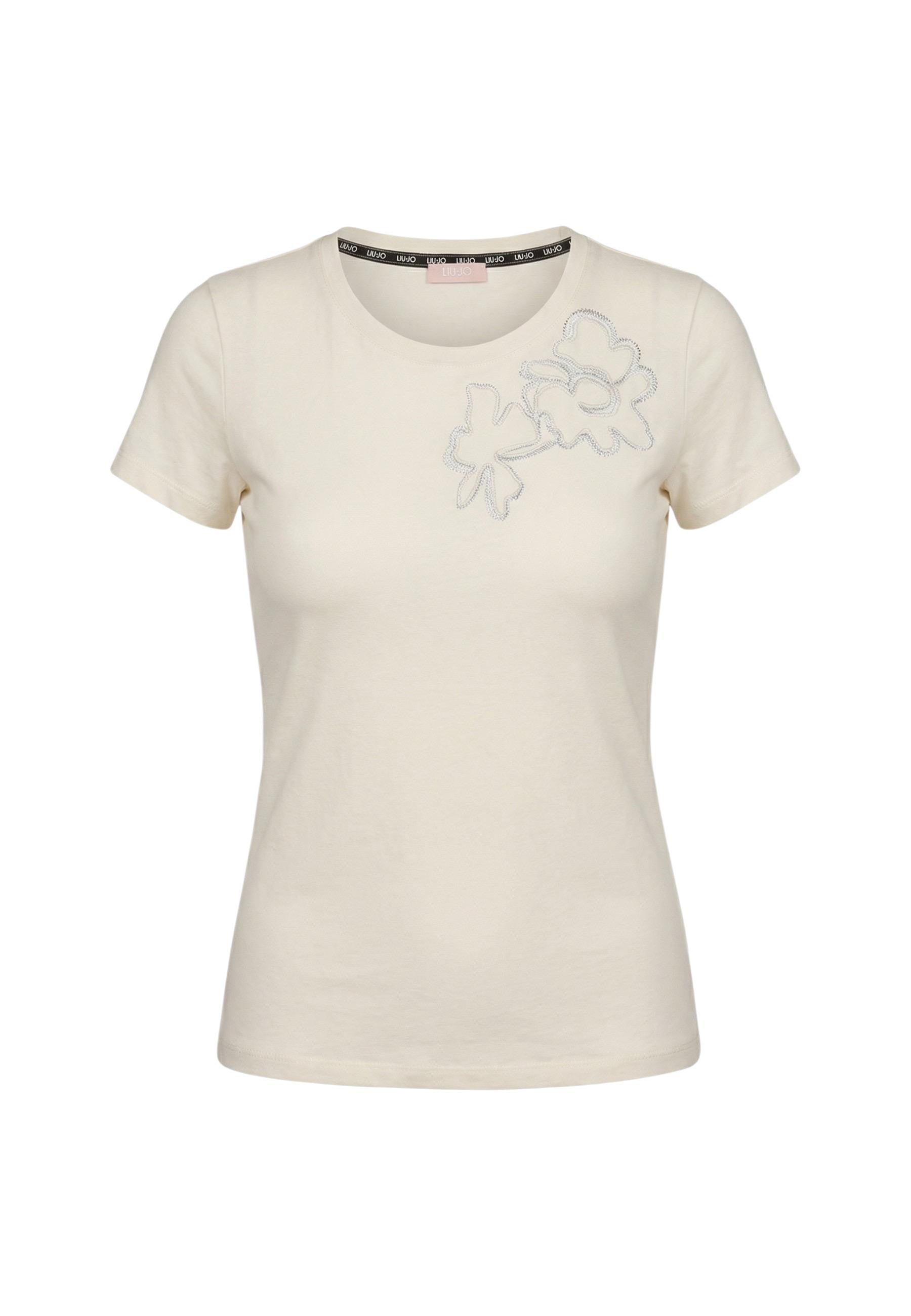 Liu Jo T-shirt femme — beige