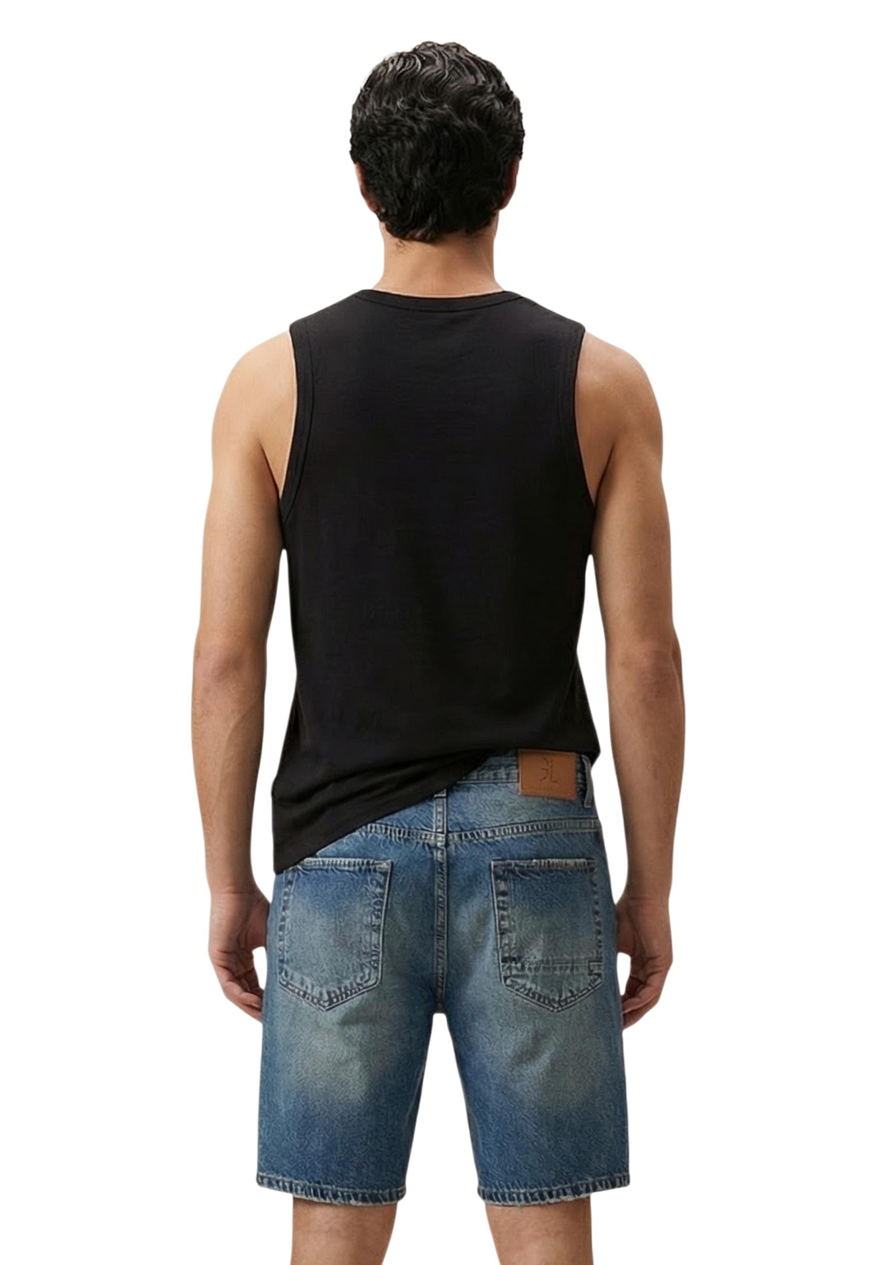 Gianni Lupo Vêtement homme Debardeurs — black