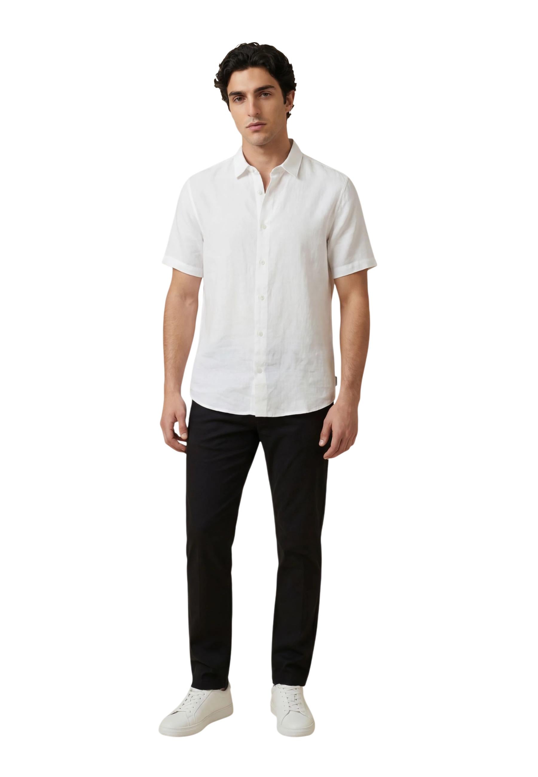 Armani Exchange Chemise homme Chemises — white