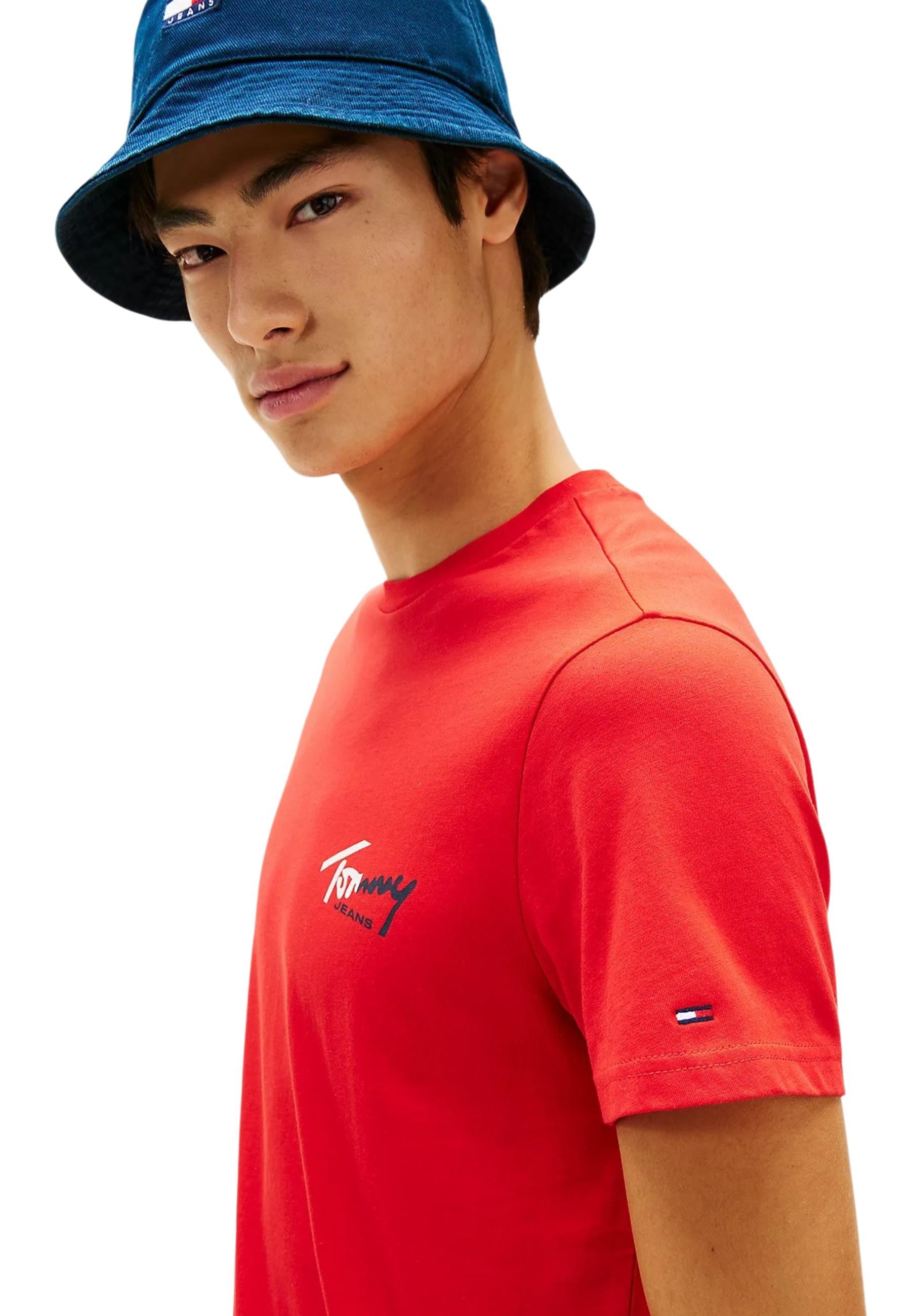Tommy Hilfiger Jeans T-shirt homme — red