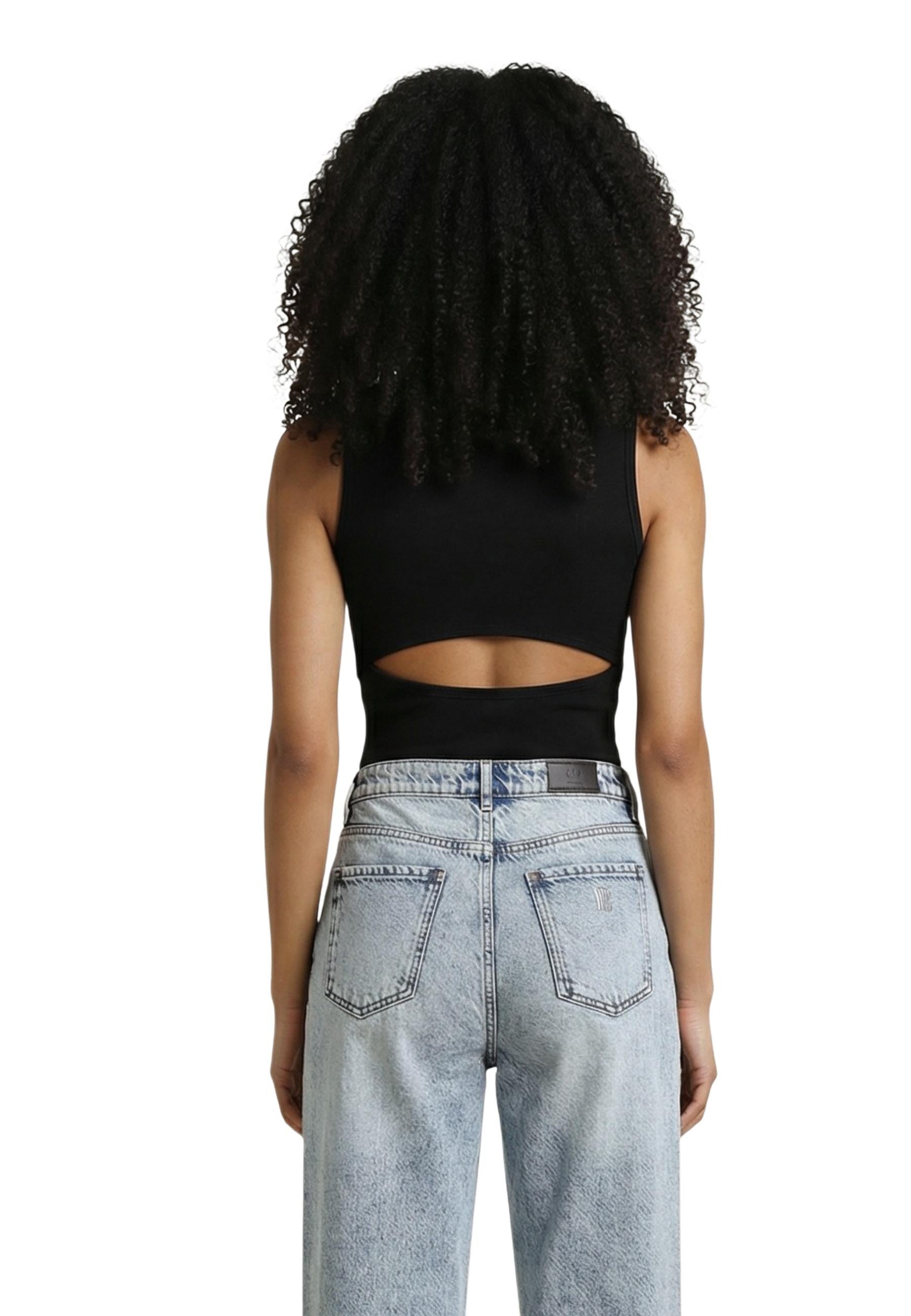 Calvin Klein Jeans Jean femme Debardeurs — black