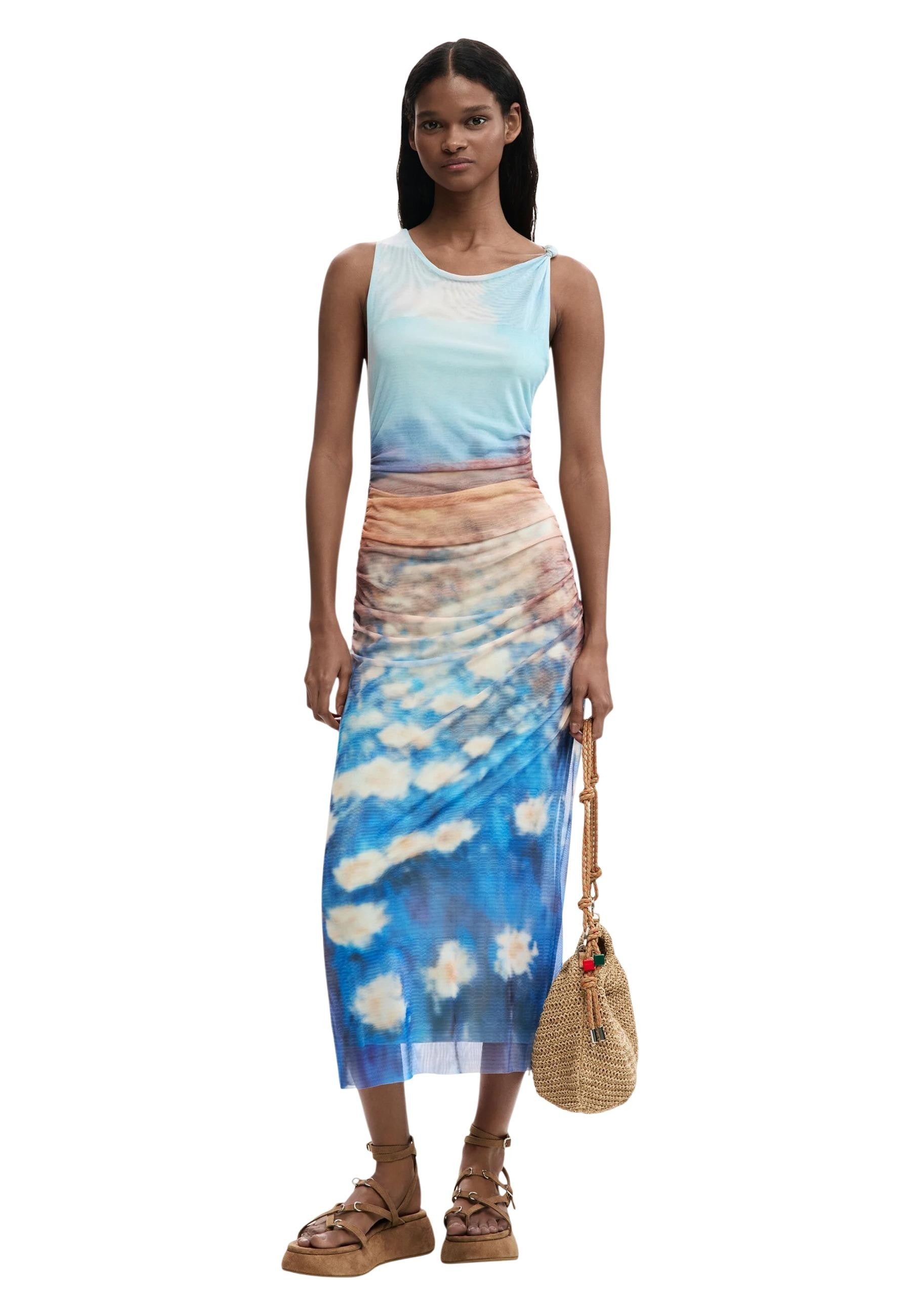 Desigual Robe femme Robes — light blue