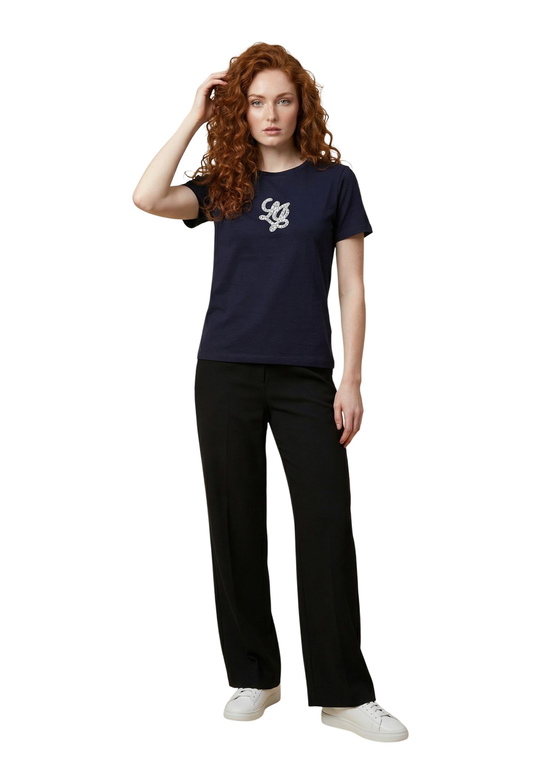 Liu Jo T-shirt femme — blue