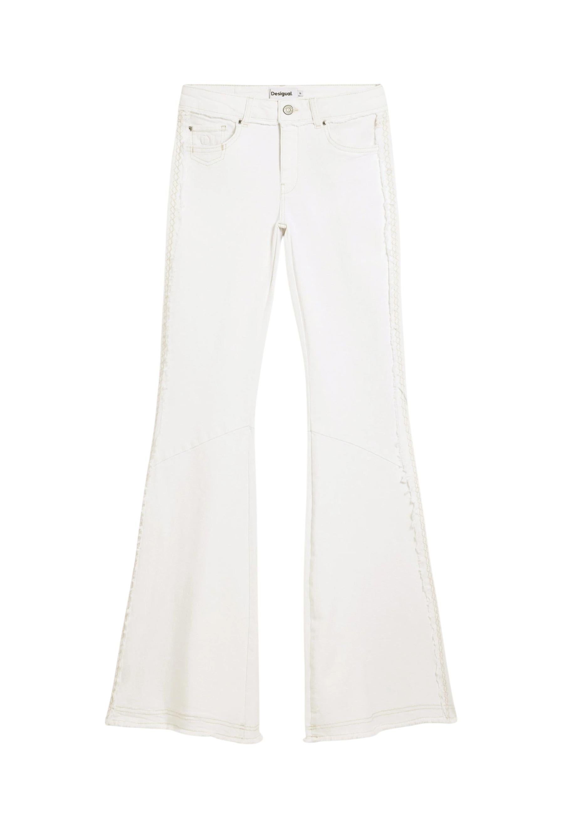 Desigual Jean femme — beige