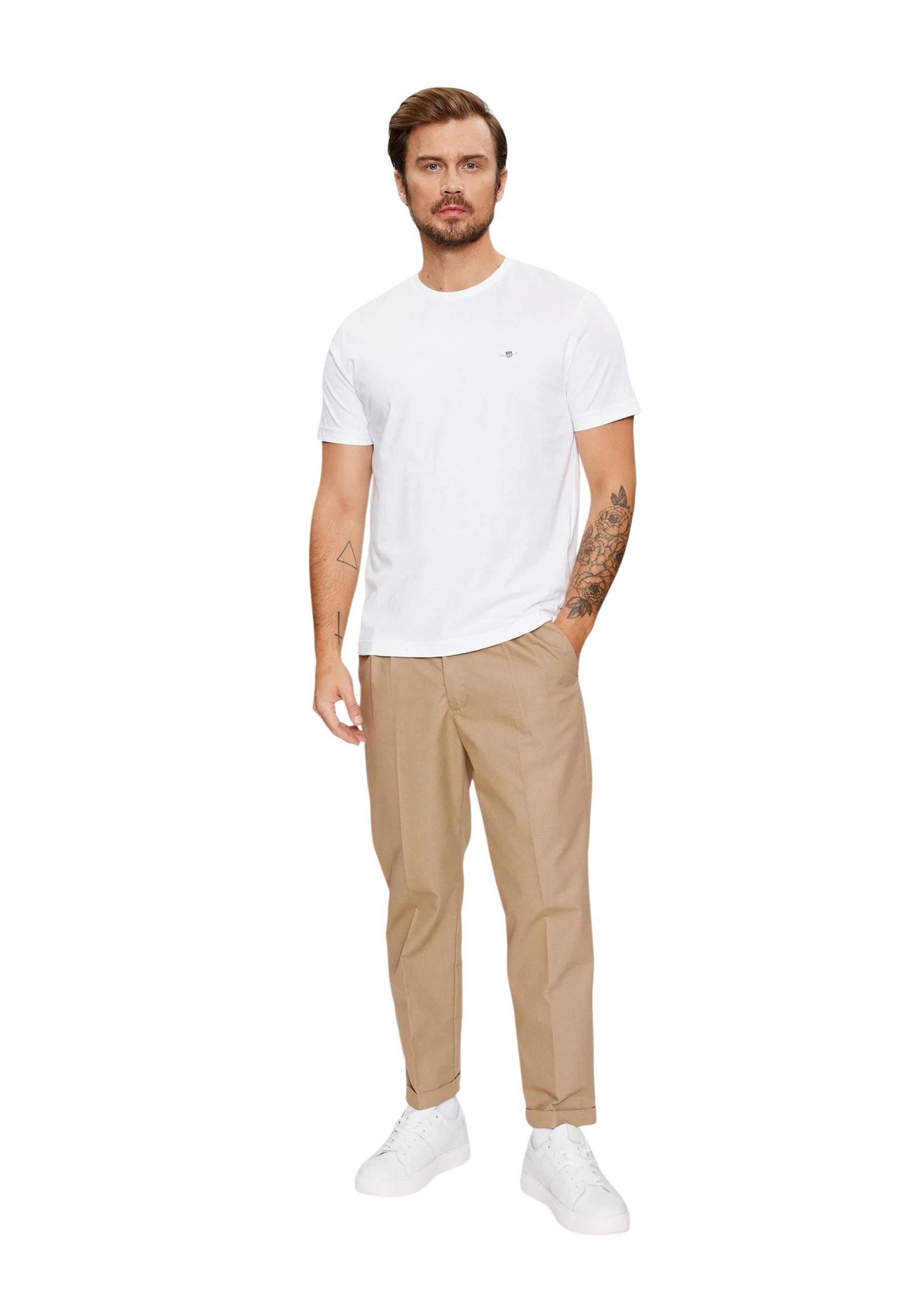 Gant T-shirt homme — white